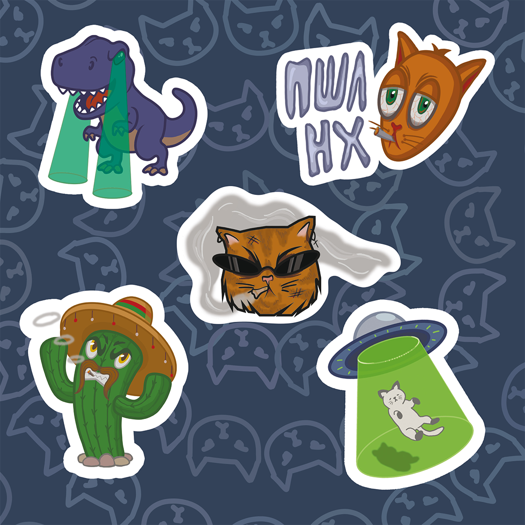 Стикерпаки — Изображение №5 — Брендинг, Графика на Dprofile