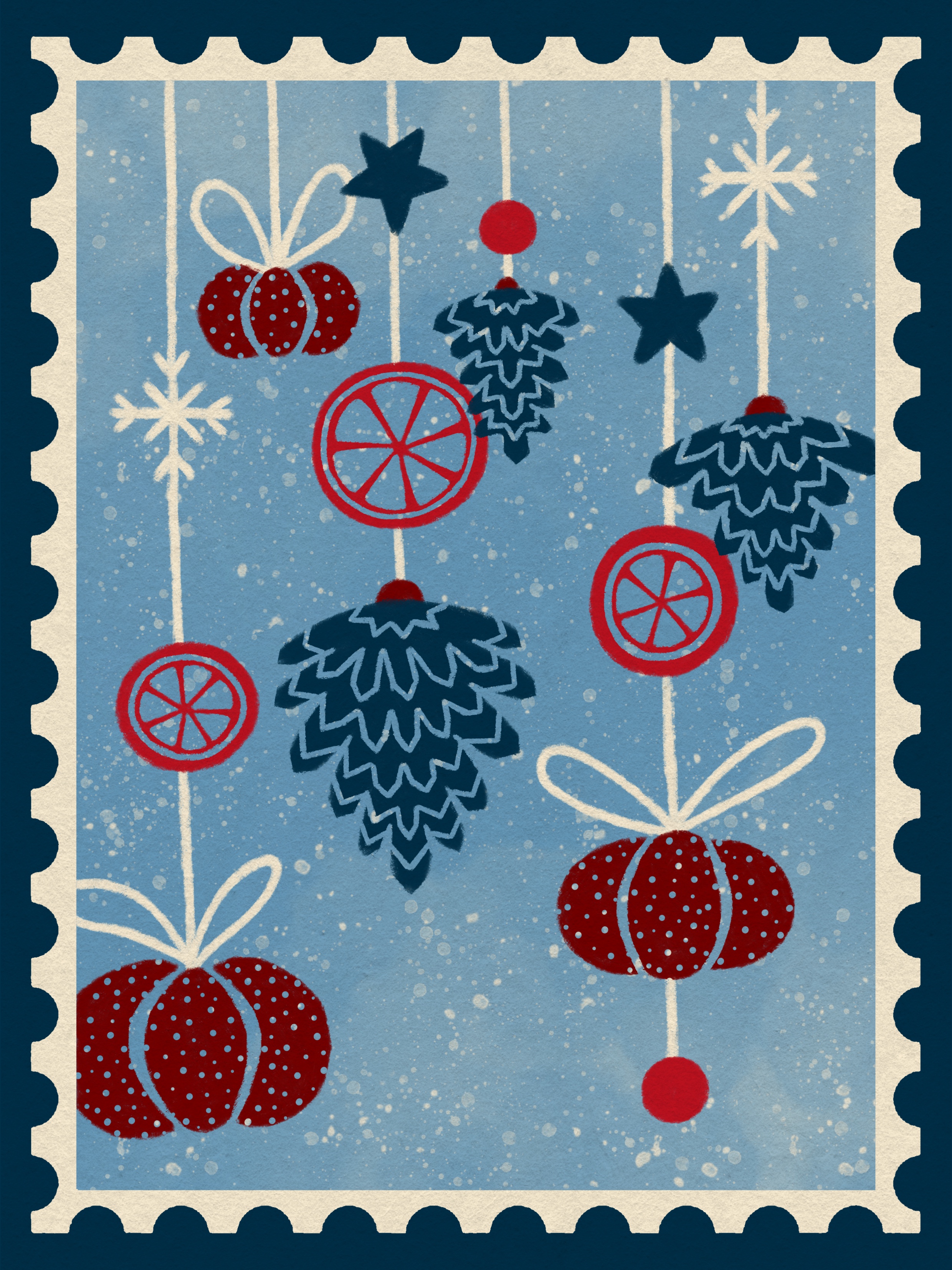 Новогодние открытки — Изображение №2 — Иллюстрация, Графика на Dprofile