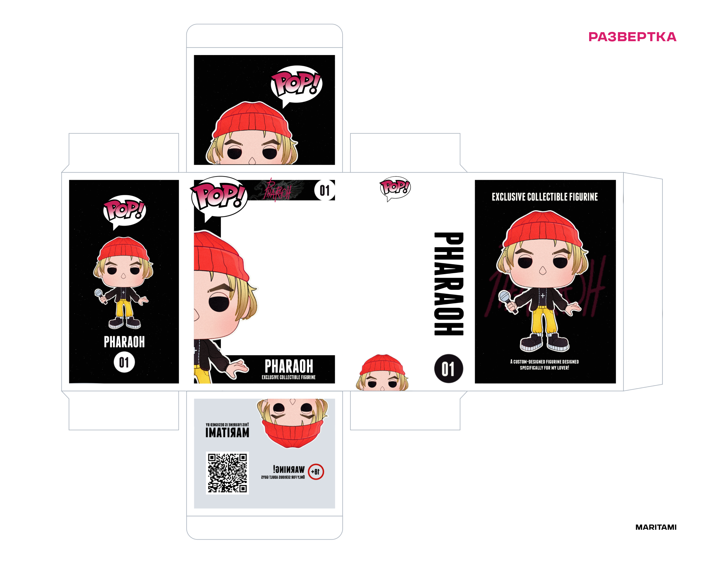 Pharaoh|Кастомная фигурка — Изображение №5 — Брендинг, Иллюстрация на Dprofile