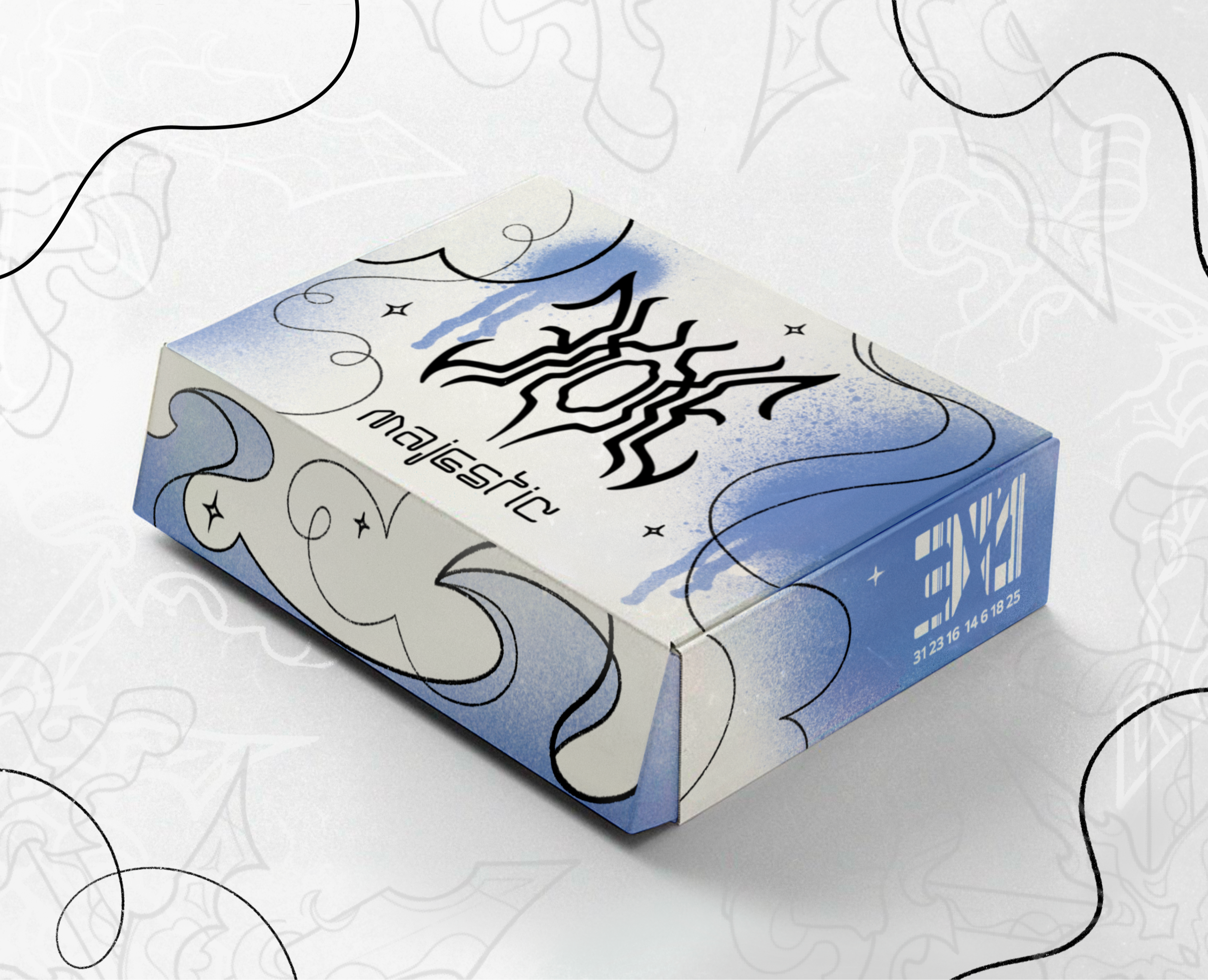 Айдентика бренда мерча ЭХО — Брендинг, Иллюстрация на Dprofile