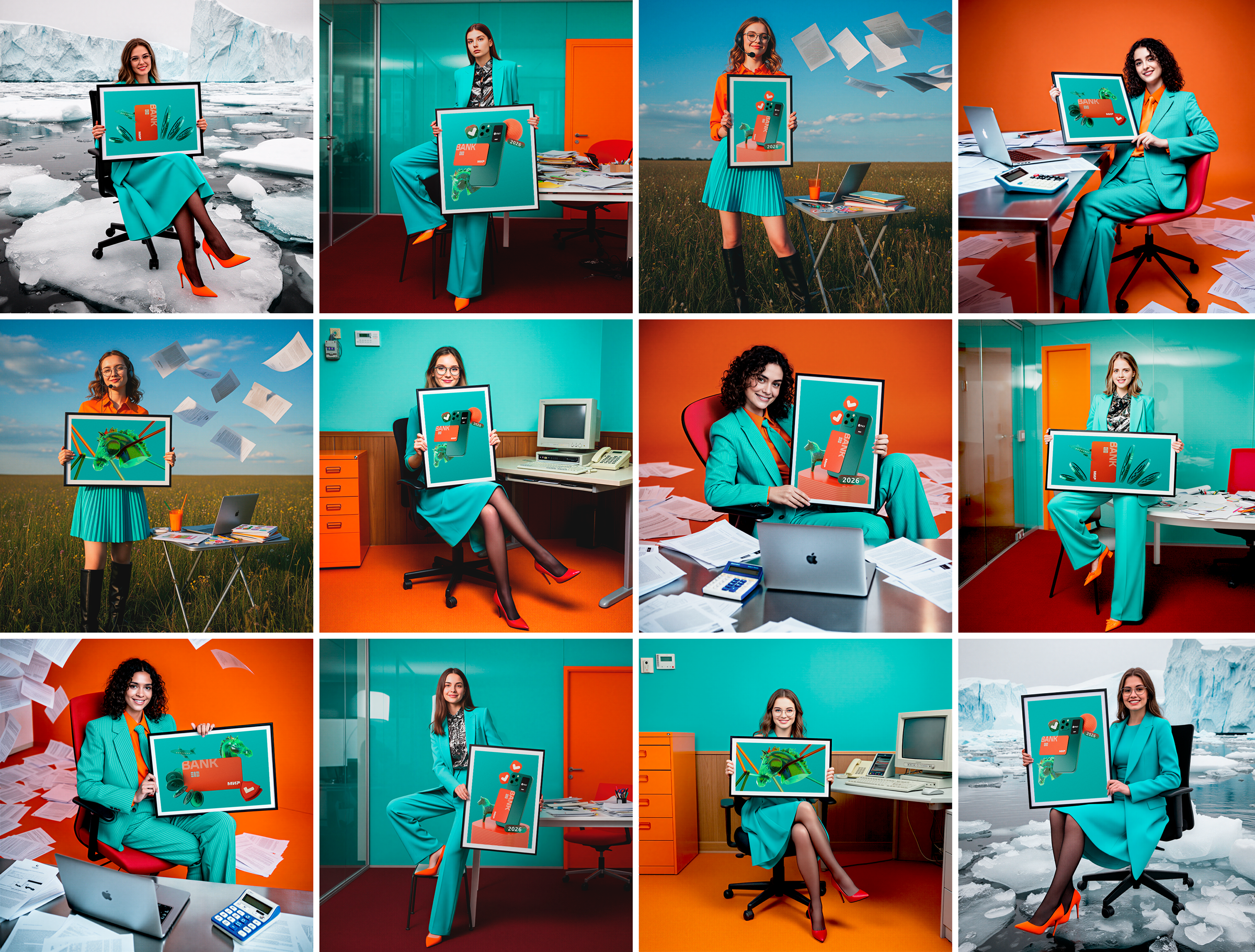 3D Fintech Creatives  + ai mokups — Изображение №3 — Графика, 3D на Dprofile