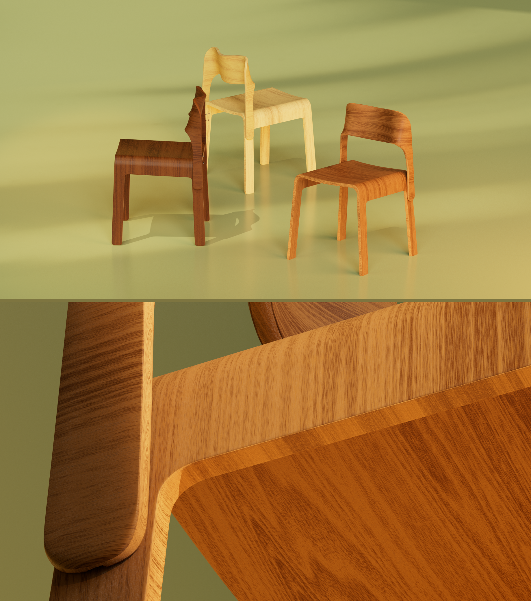 WAVE CHAIR | 3D Motion design — Изображение №9 — 3D, Анимация на Dprofile