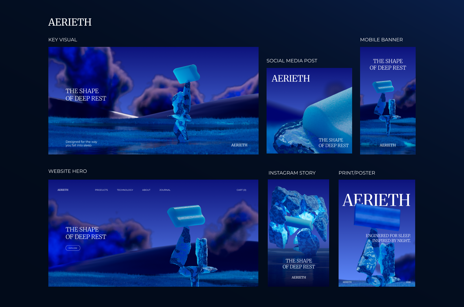 AERIETH | 3D Motion design — Изображение №5 — 3D, Анимация на Dprofile