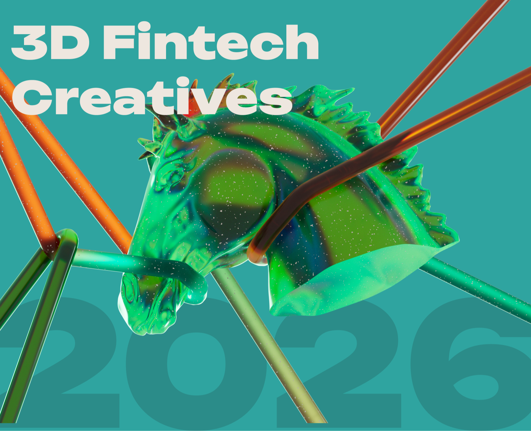3D Fintech Creatives  + ai mokups — Графика, 3D на Dprofile
