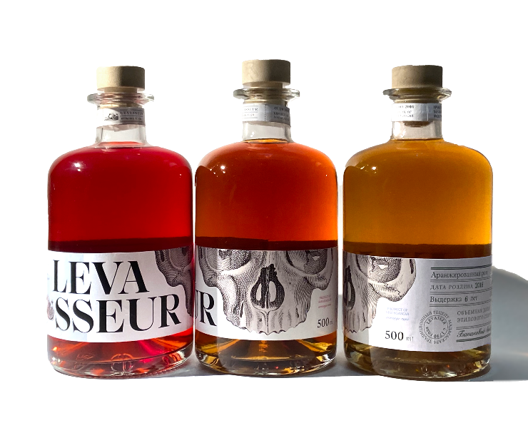 LEVASSEUR | Упаковка аранжированного рома — Брендинг на Dprofile