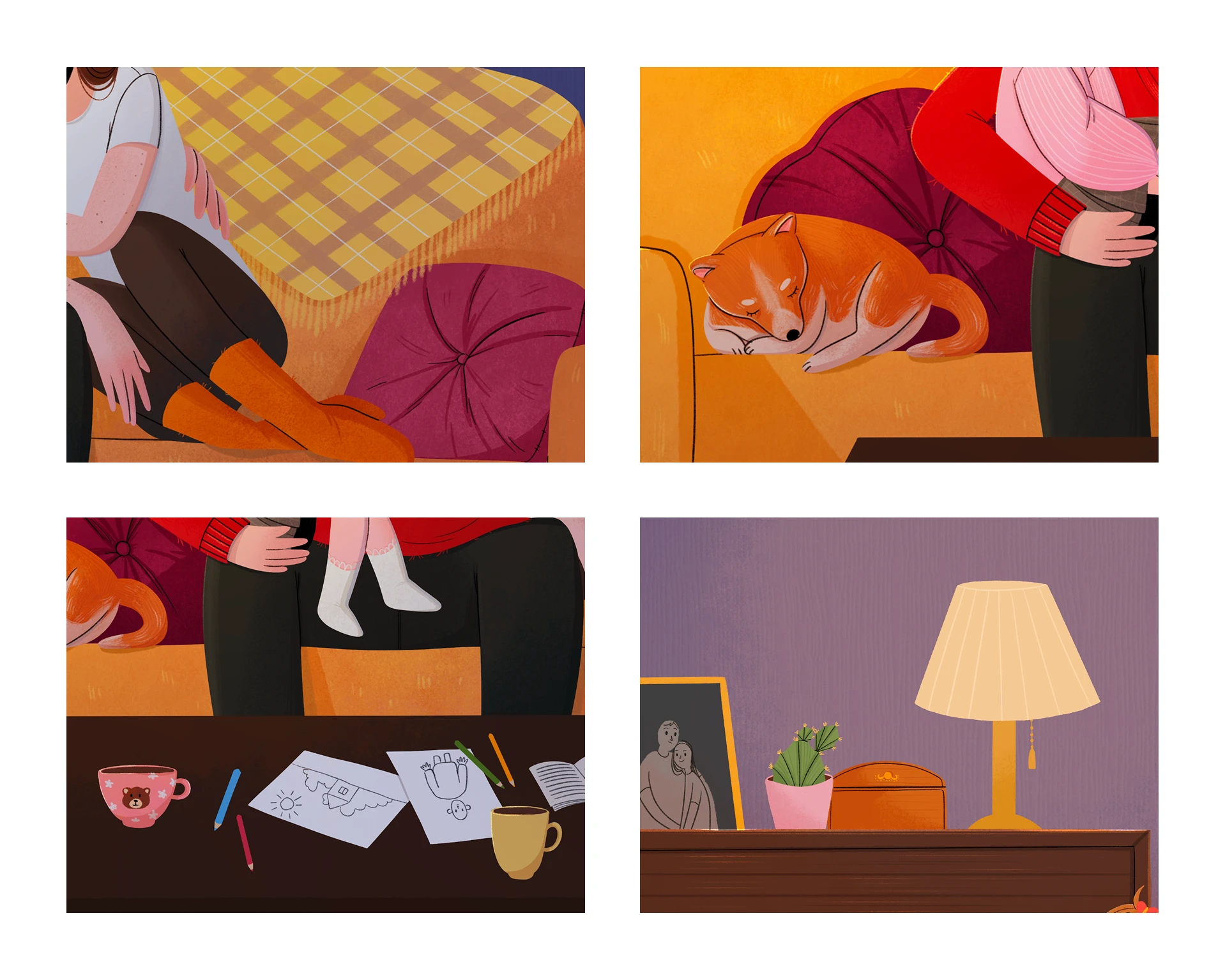 Семейный портрет — Изображение №3 — Иллюстрация на Dprofile