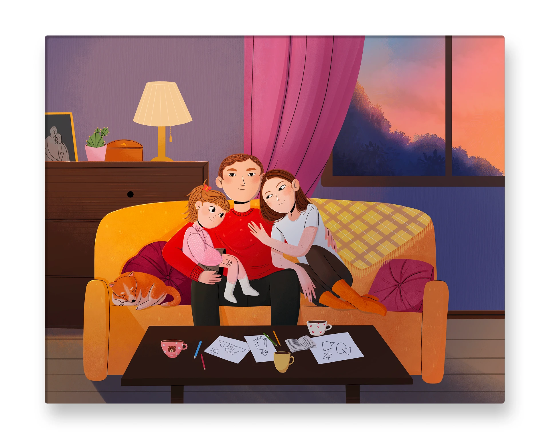 Семейный портрет — Изображение №5 — Иллюстрация на Dprofile