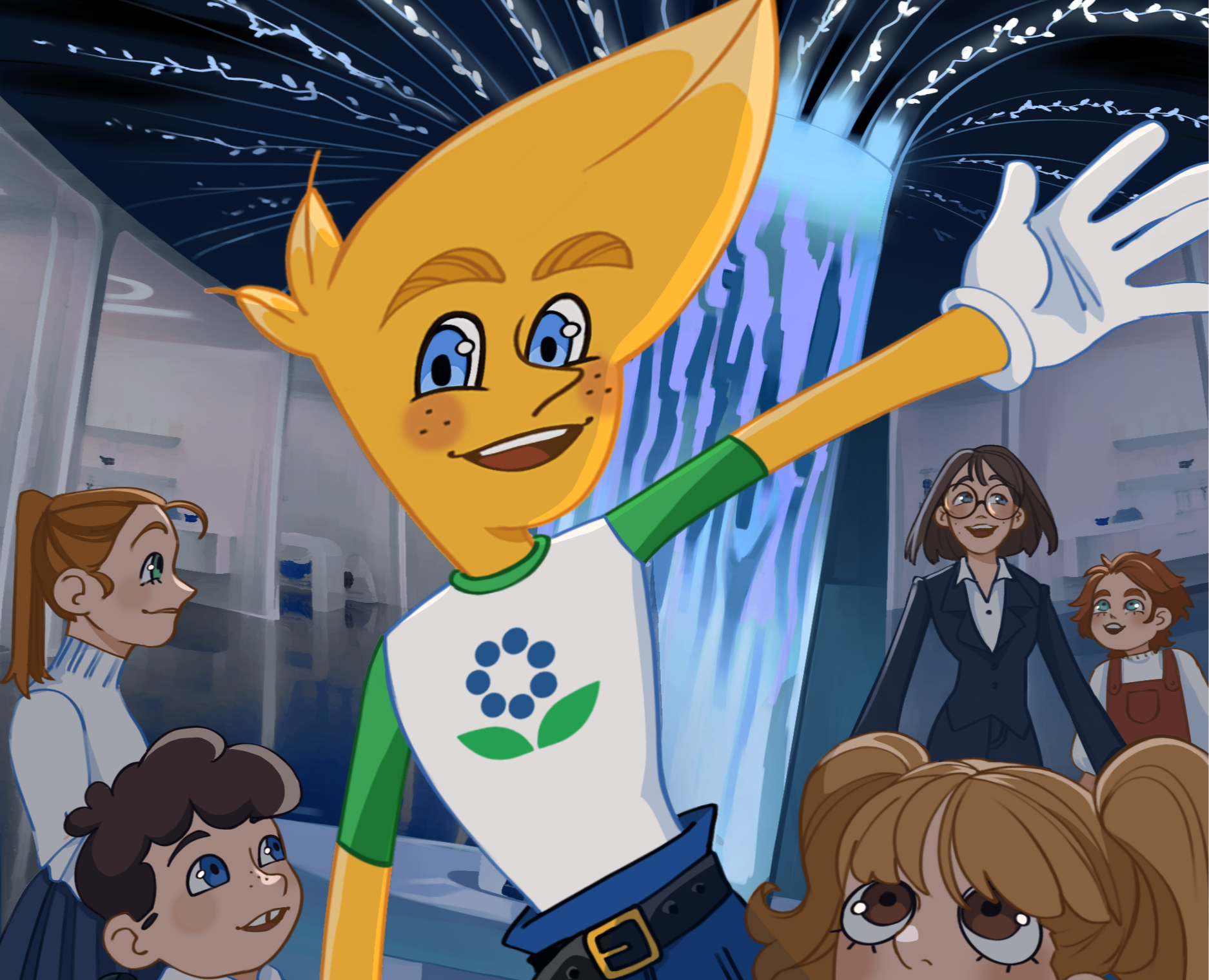 Маскот для ФосАгро: ИПЦ «Академия плодородия» — Брендинг, Иллюстрация на Dprofile