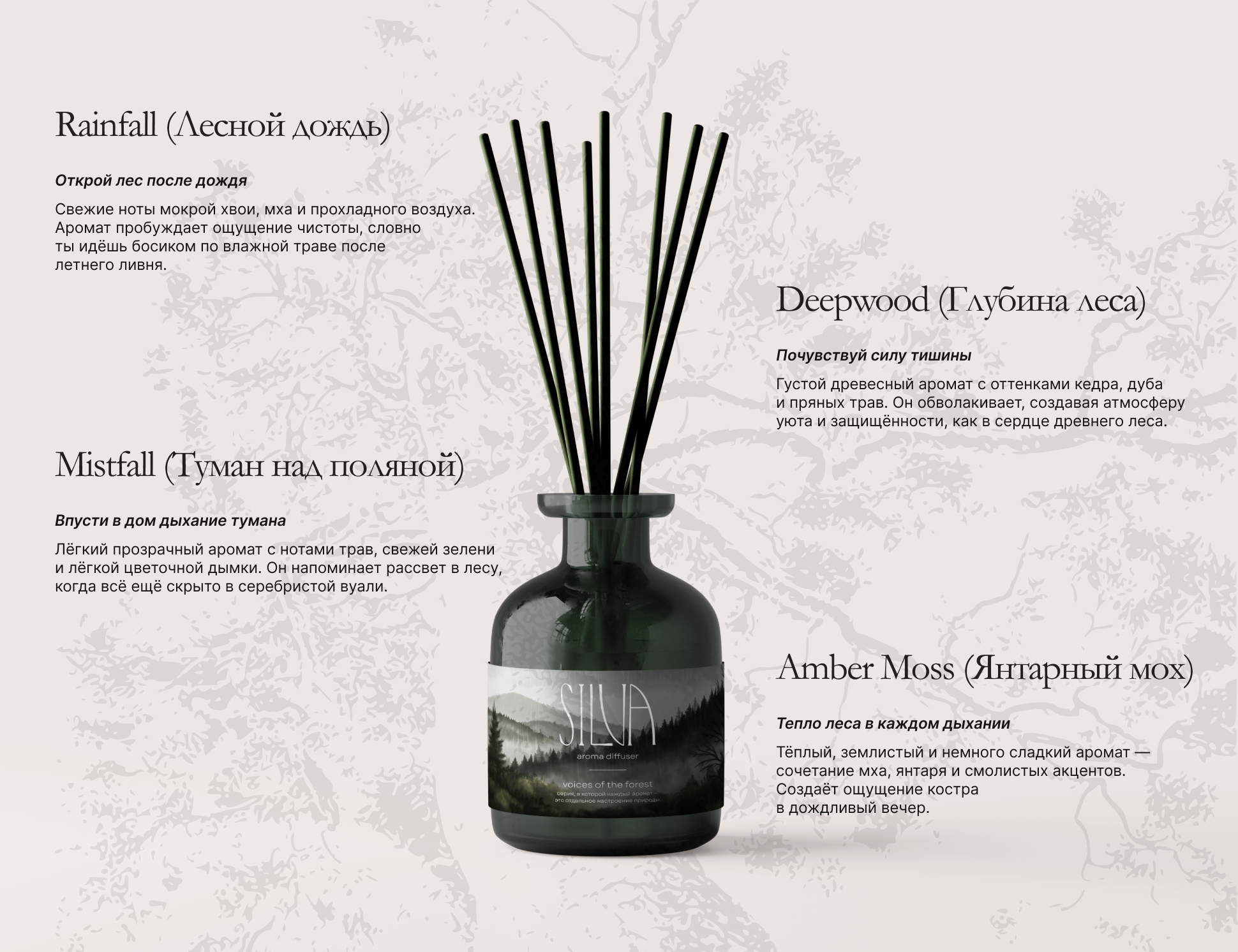 SILVA | Бренд домашних ароматов — Изображение №6 — Брендинг на Dprofile