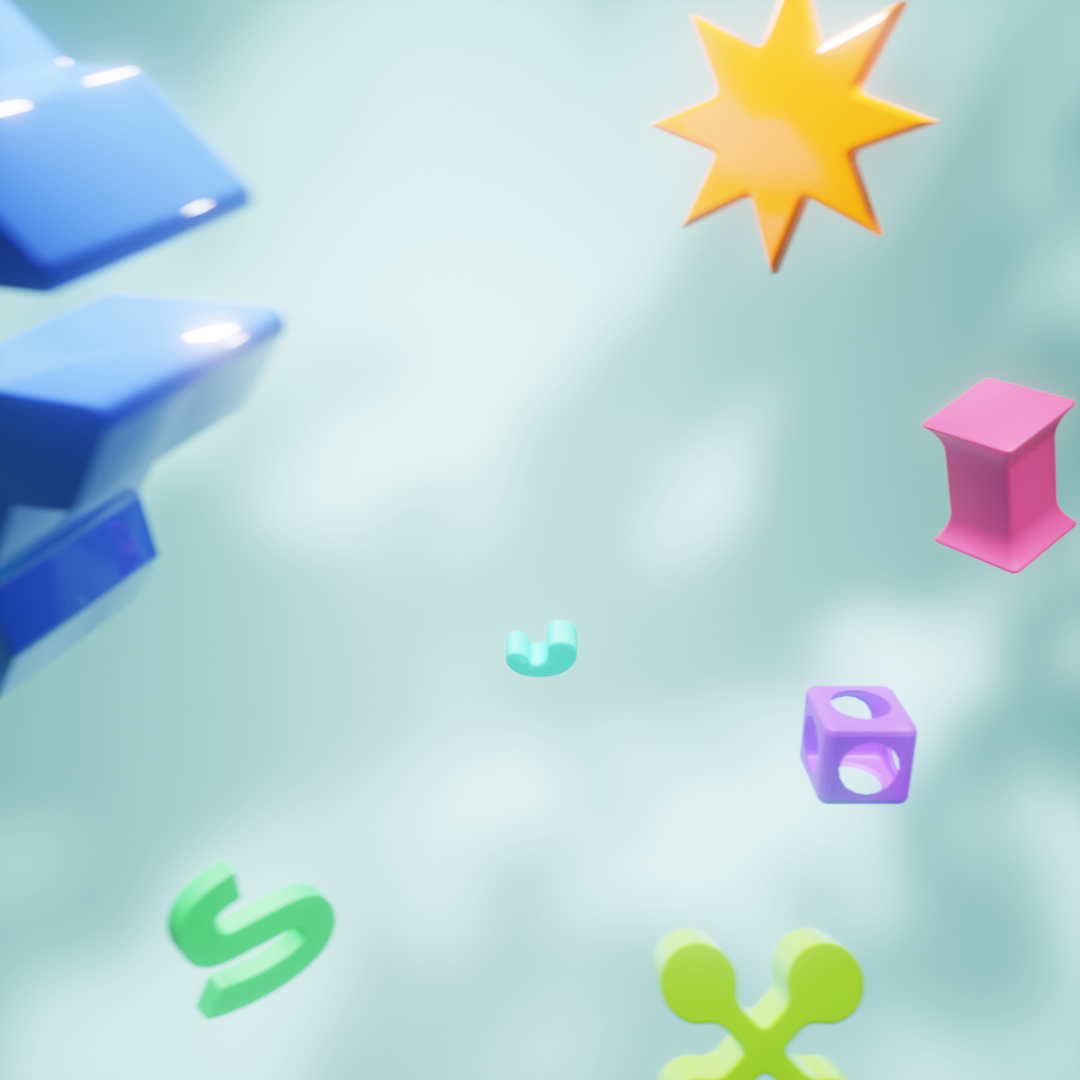 3D-шаблоны для соцсетей — Изображение №1 — Иллюстрация на Dprofile