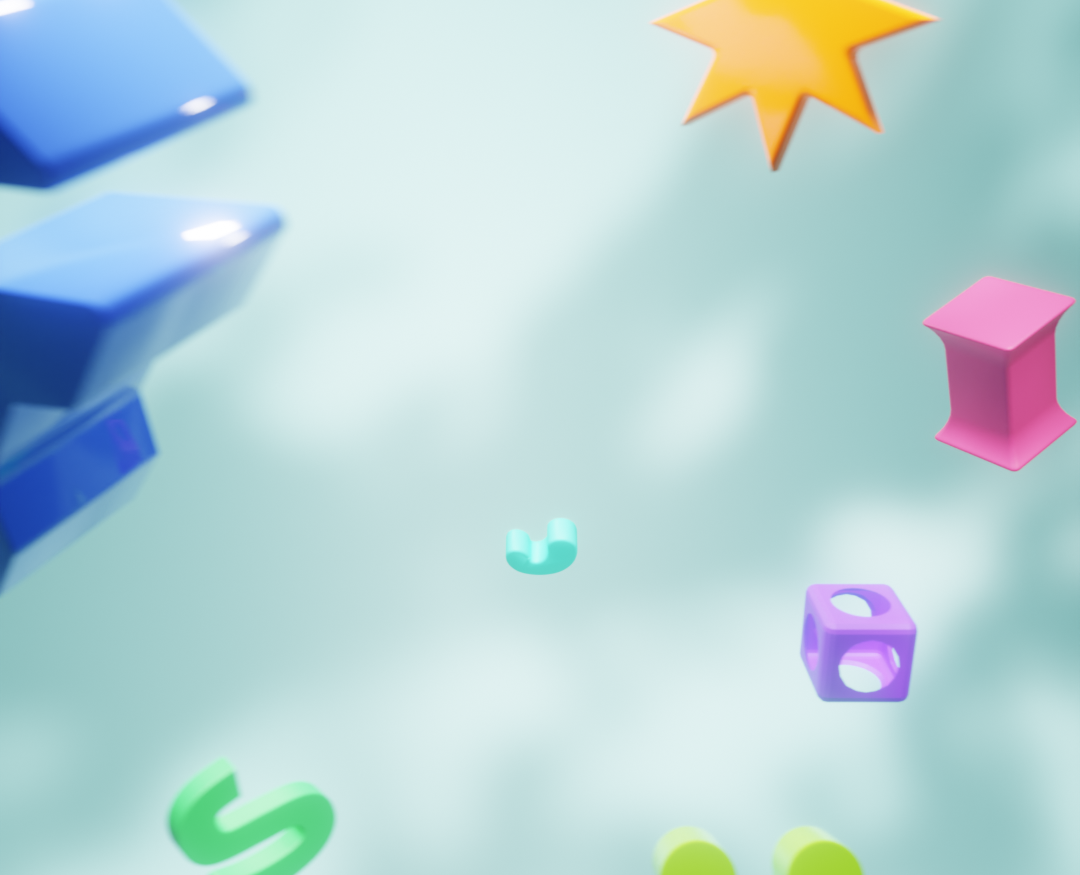 3D-шаблоны для соцсетей — Иллюстрация на Dprofile