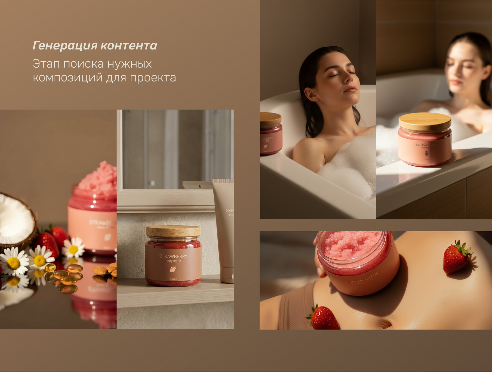 Скраб для тела, косметика — Изображение №4 — Графика на Dprofile