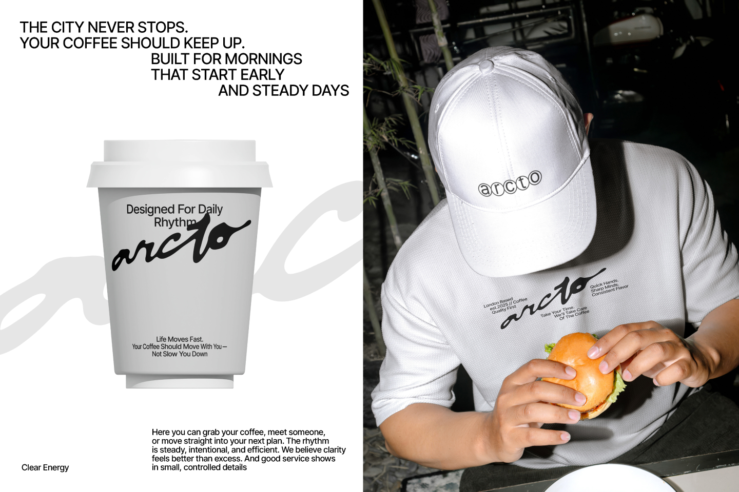 Arcto | Айдентика для кофейни — Изображение №19 — Брендинг, Графика на Dprofile