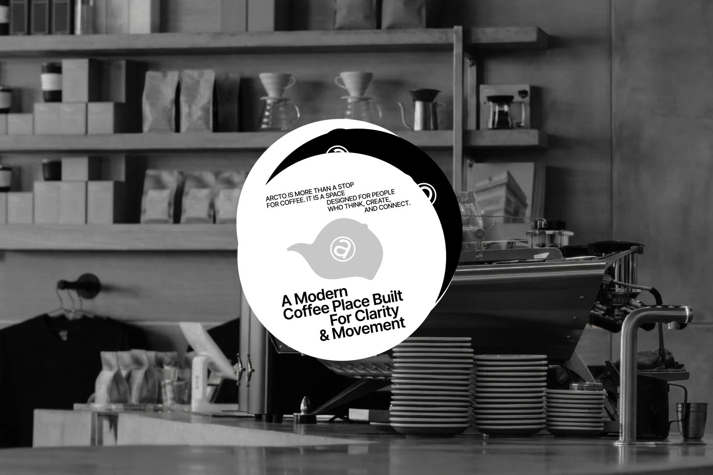 Arcto | Айдентика для кофейни — Изображение №6 — Брендинг, Графика на Dprofile