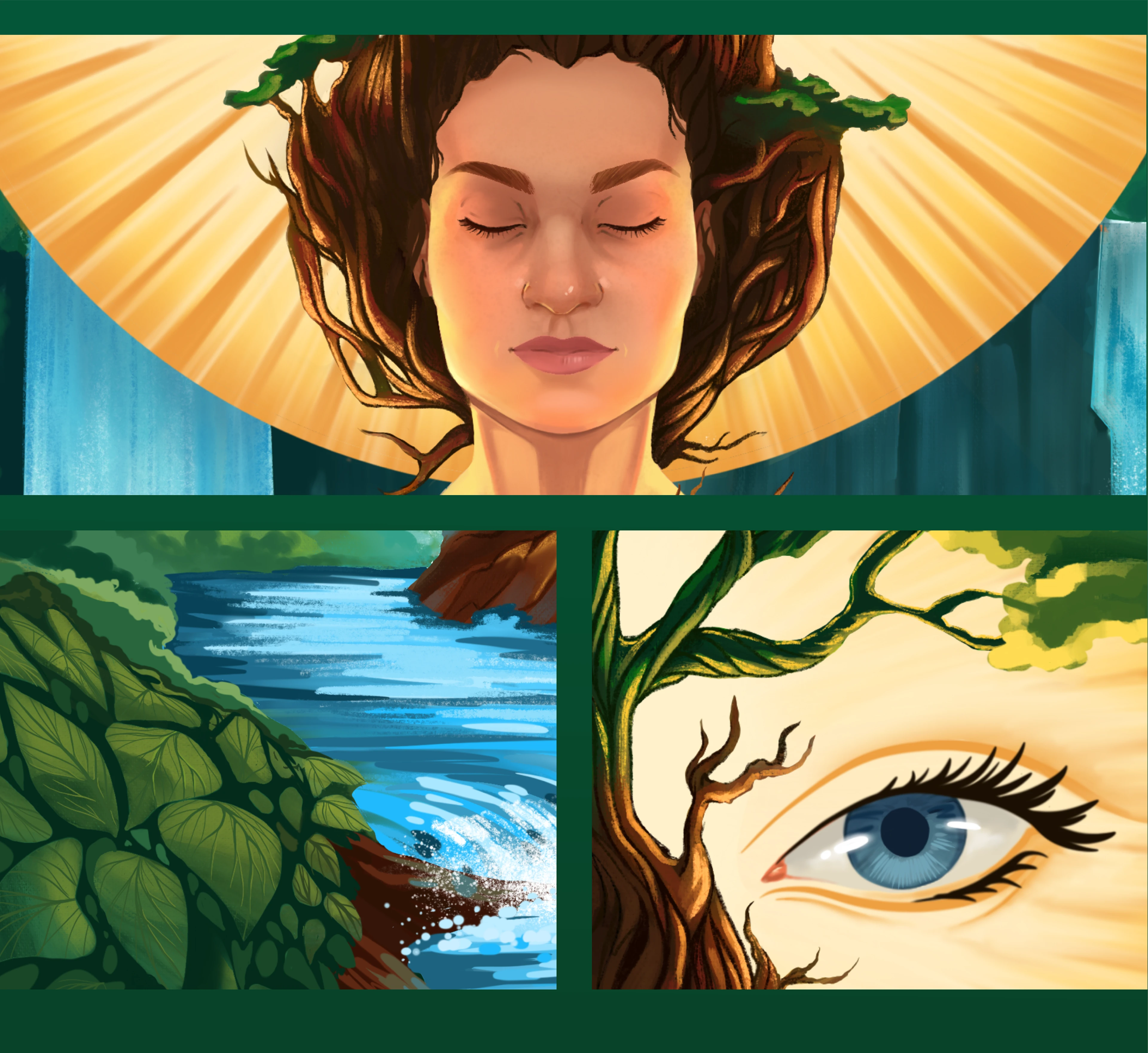 Обложка книги "Мой мир новыми глазами" — Изображение №5 — Иллюстрация, Графика на Dprofile