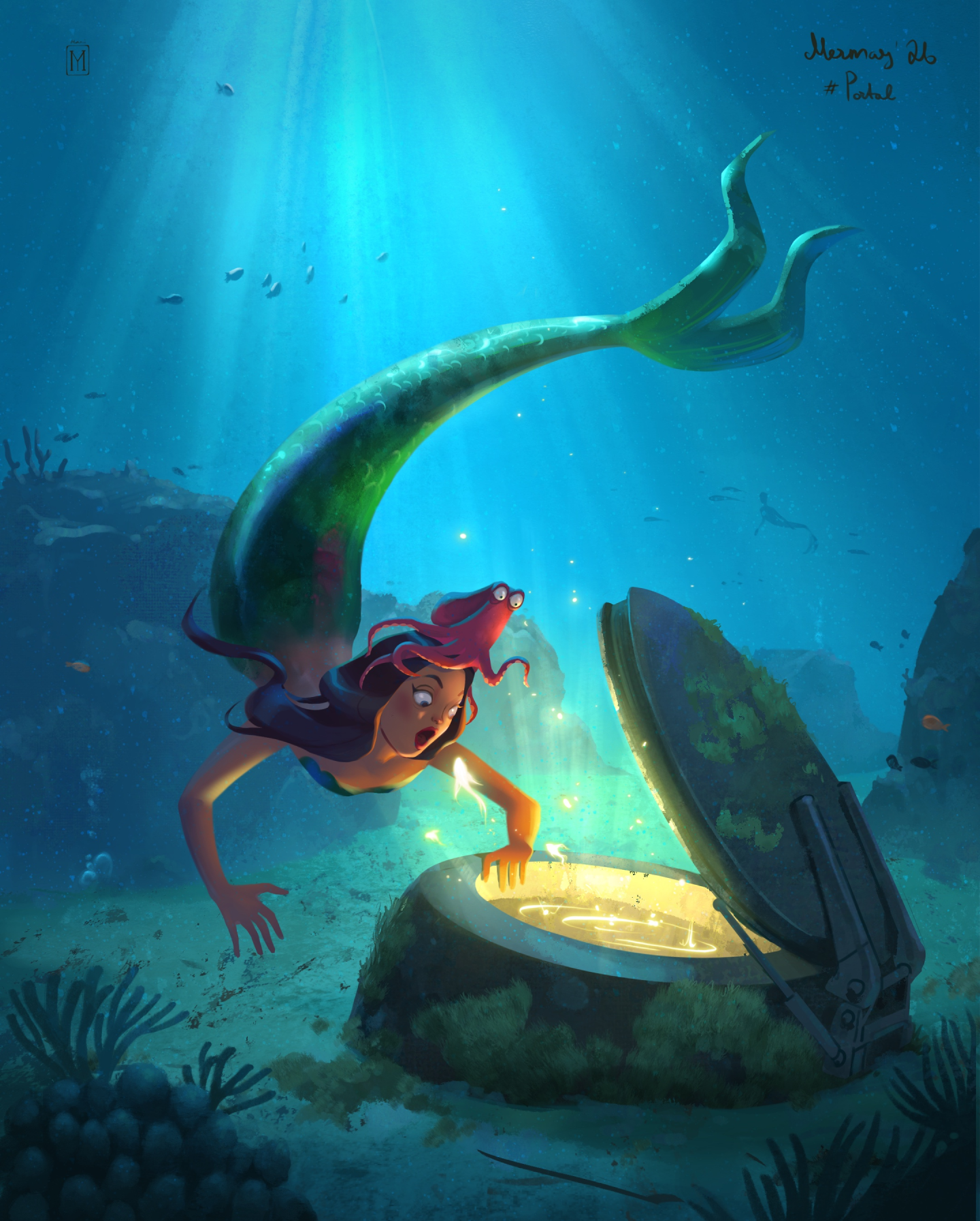 Иллюстрации для конкурса Mermay'26 — Изображение №4 — Иллюстрация на Dprofile