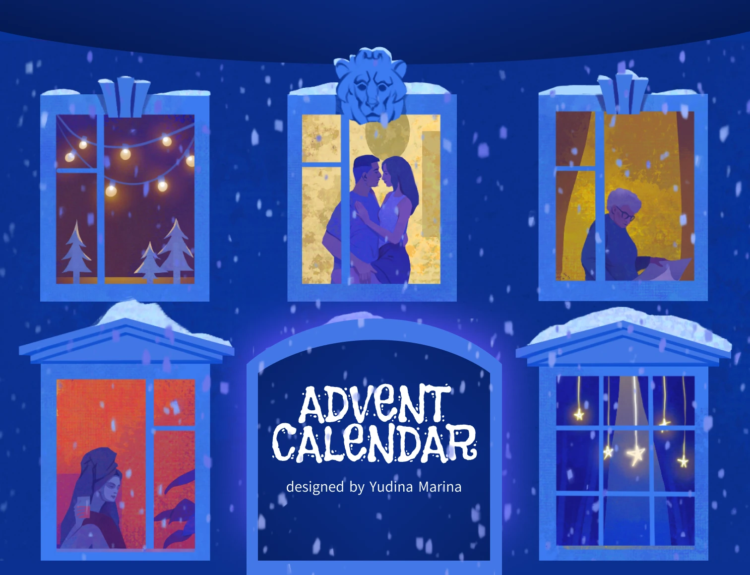 Адвент-календарь к Новому Году — Изображение №1 — Брендинг, Иллюстрация на Dprofile
