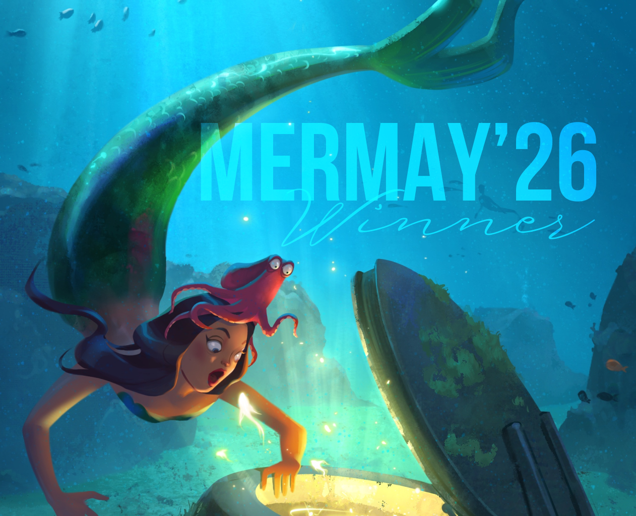 Иллюстрации для конкурса Mermay'26 — Иллюстрация на Dprofile