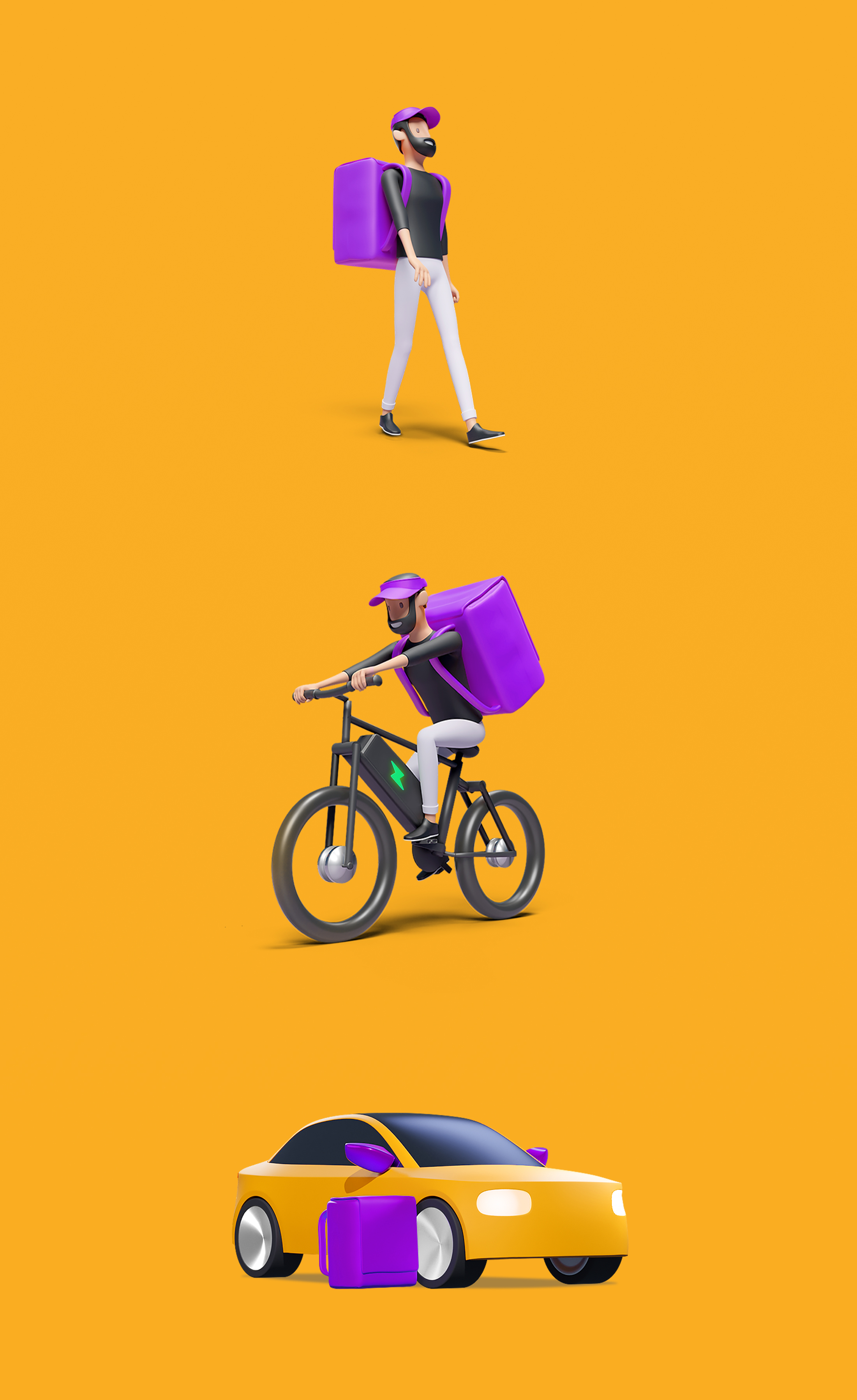 Commercial Campaign for CITYMOBIL — Изображение №34 — 3D, Маркетинг на Dprofile