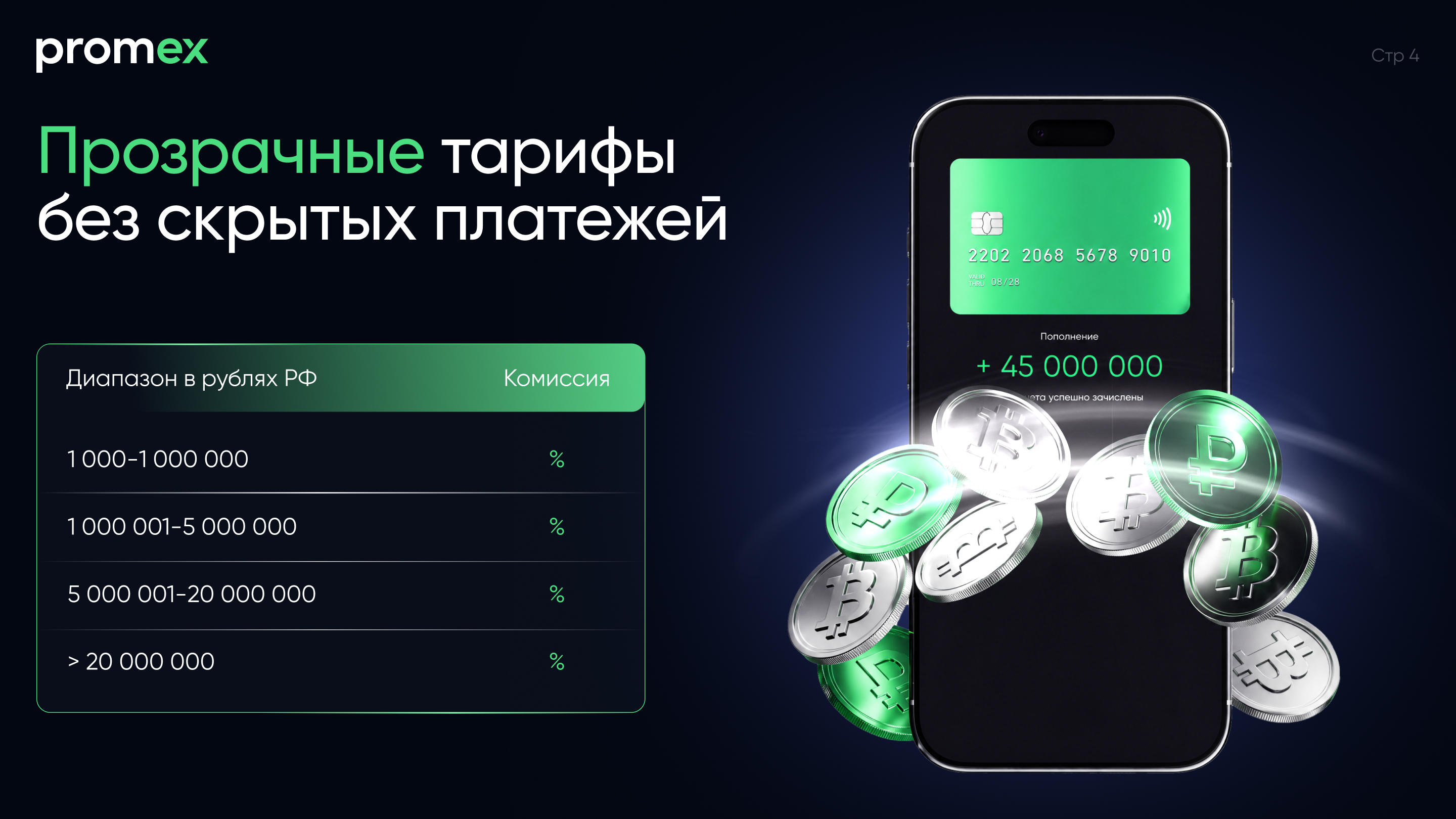 Commercial Presentation for a Crypto Exchange Platform — Изображение №7 — Брендинг, 3D на Dprofile