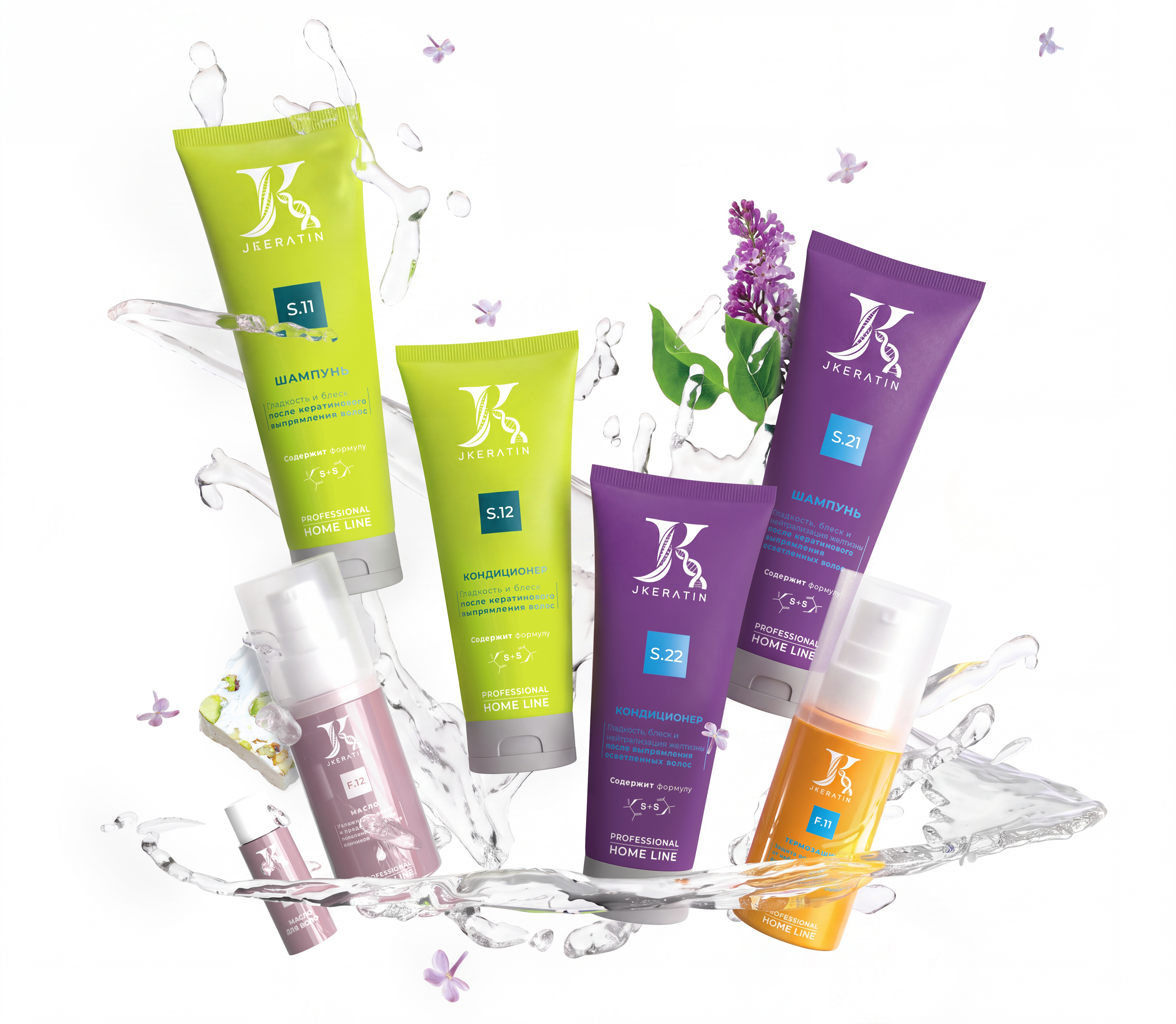 JKERATIN HOME LINE — разработка дизайн-системы — Изображение №8 — Брендинг, 3D на Dprofile