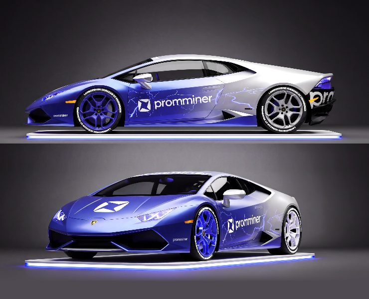 Design and implementation Lamborghini Huracan — 3D, Промдизайн на Dprofile
