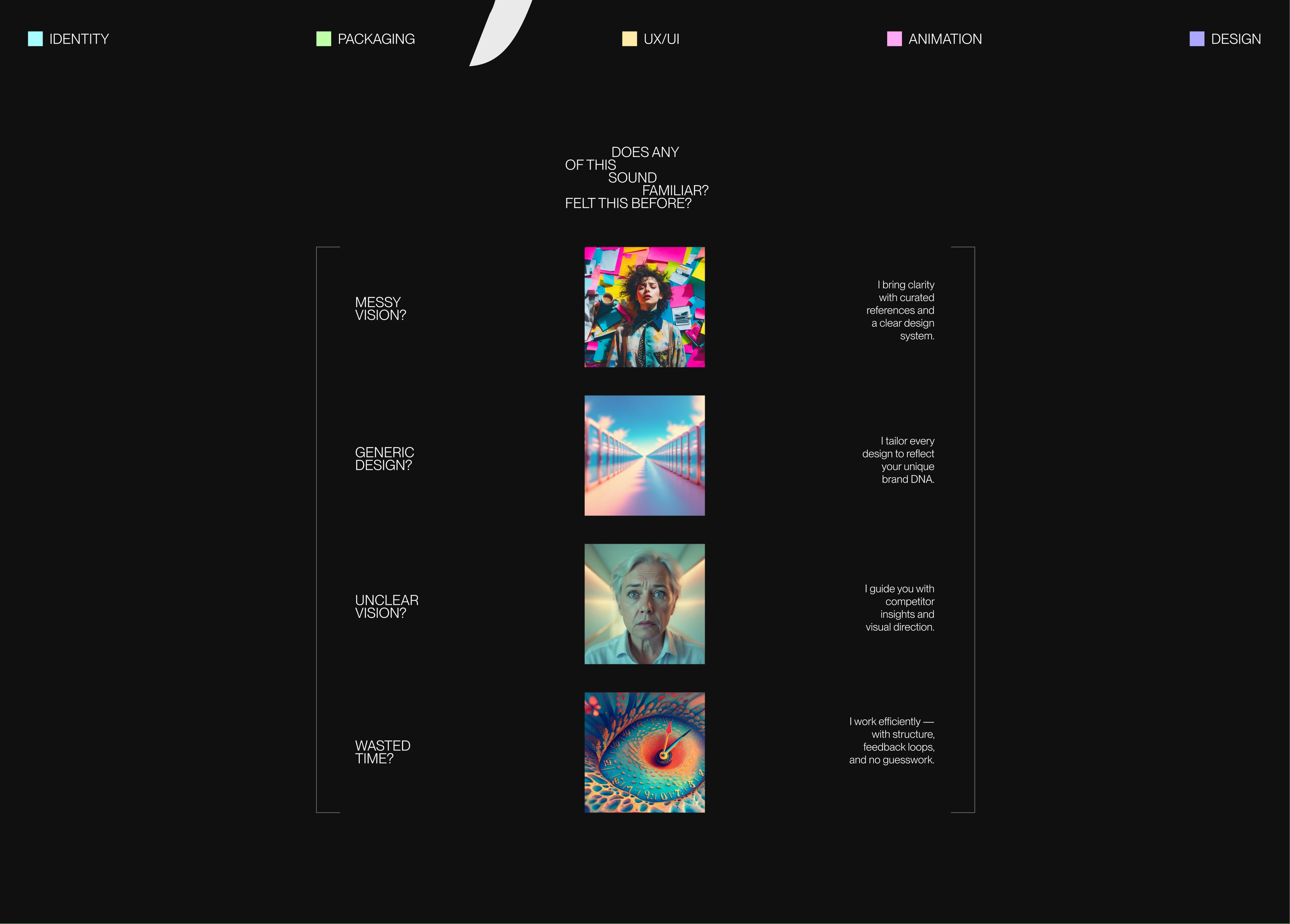 Сайт и айдентика для дизайн бренда Yallo — Изображение №2 — Интерфейсы, Брендинг на Dprofile