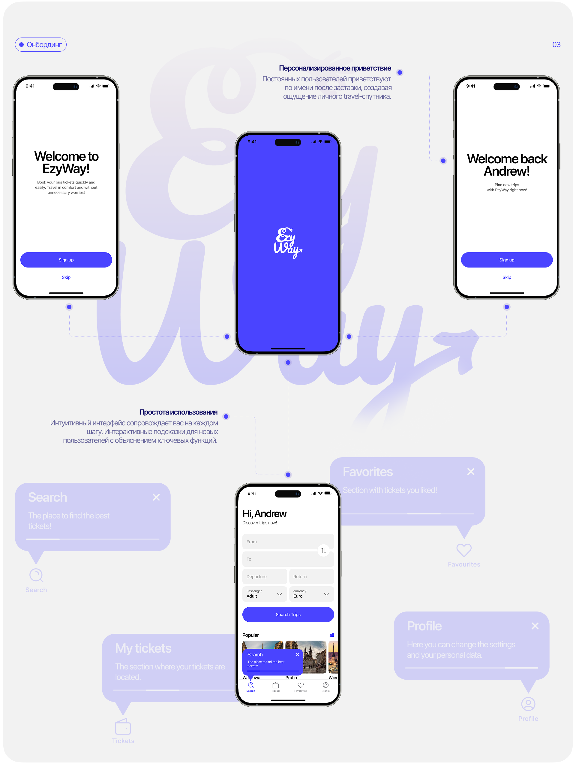 EzyWay | Bus Booking Mobile App — Изображение №5 — Интерфейсы на Dprofile