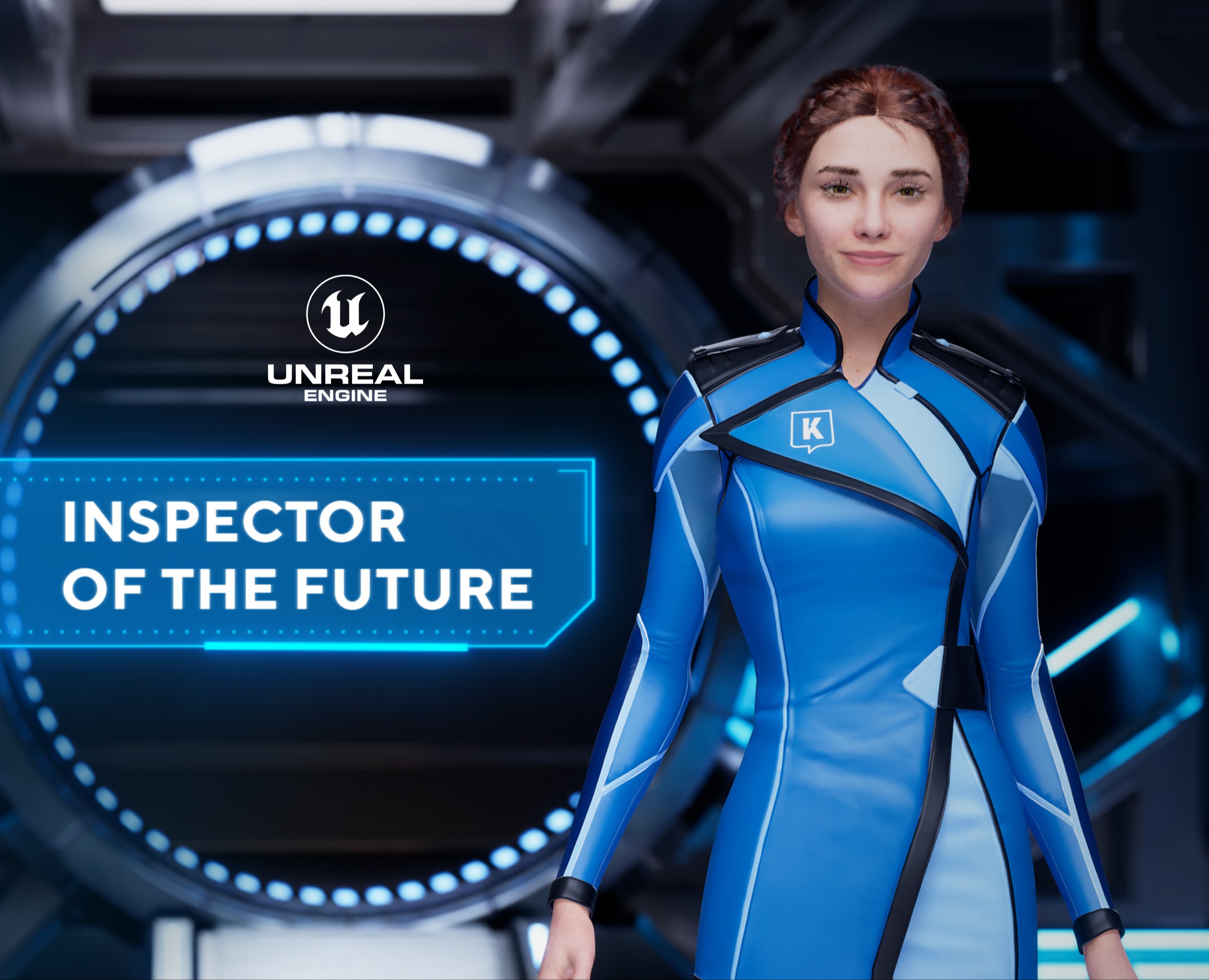 Инспектор будущего — синематик в UE5 для «Москва 2030» на Dprofile