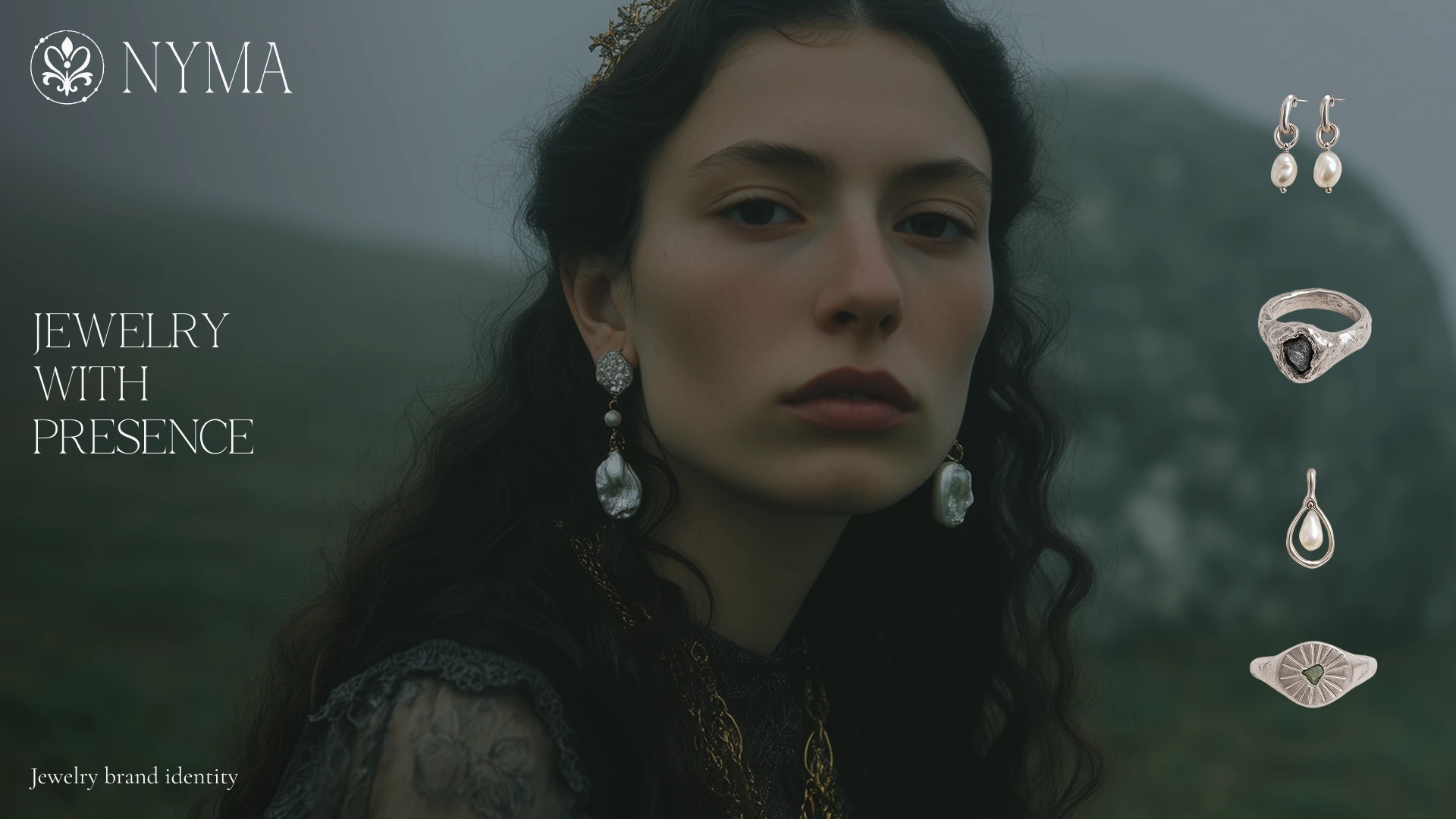 Айдентика для ювелирного бренда NYMA — Изображение №1 — Брендинг на Dprofile
