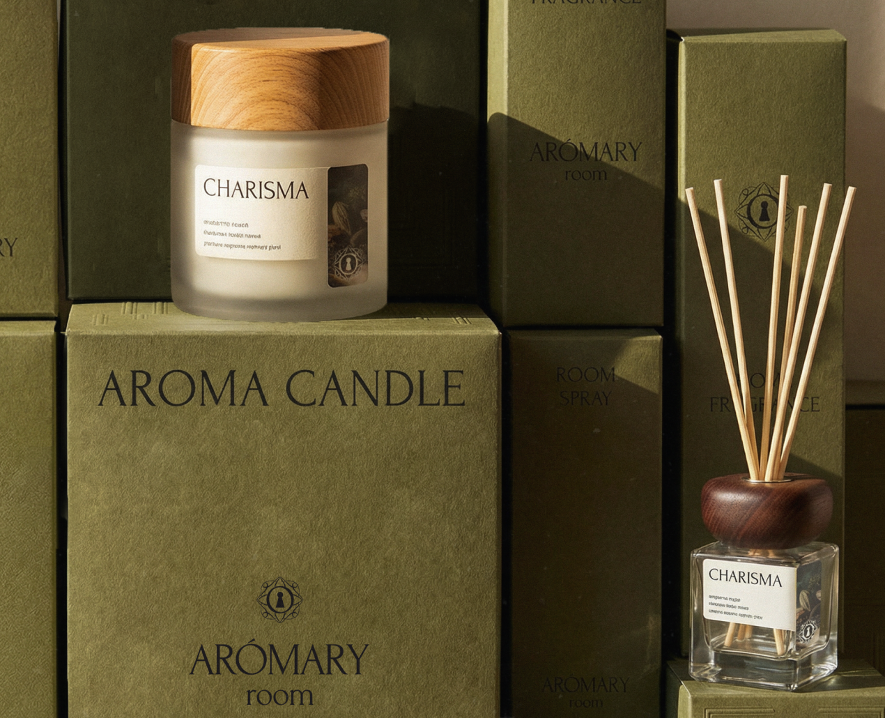 BRAND IDENTITY | АЙДЕНТИКА БРЕНДА АРОМАТОВ ДЛЯ ДОМА — Брендинг на Dprofile