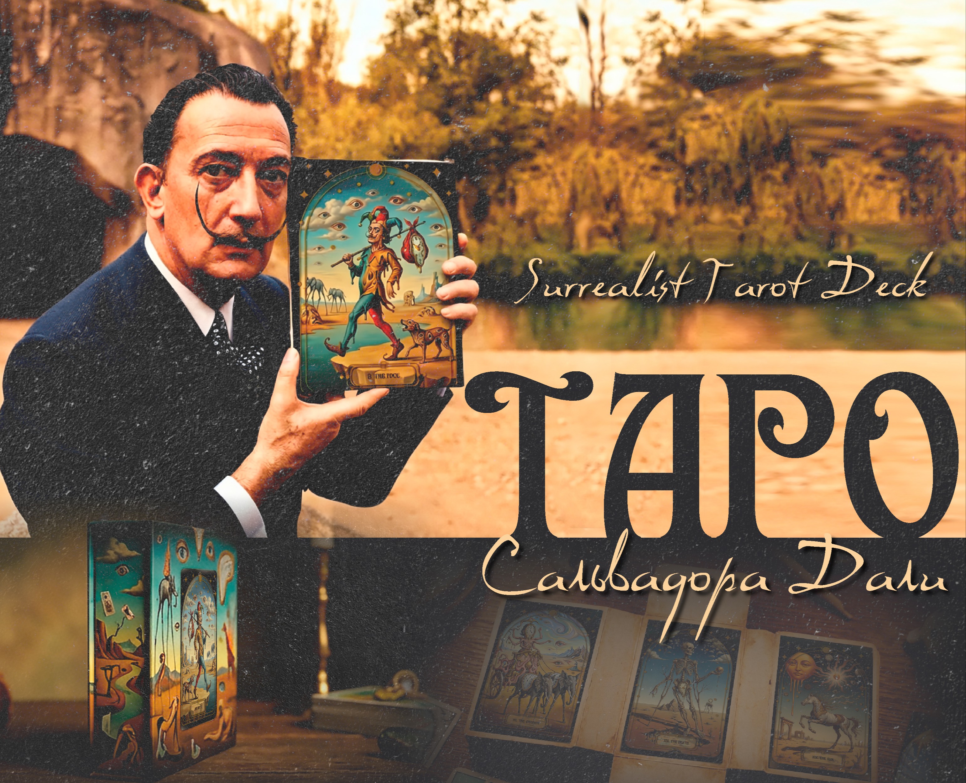 Surrealist Tarot Deck. Таро Сальвадора Дали — Иллюстрация, Графика на Dprofile
