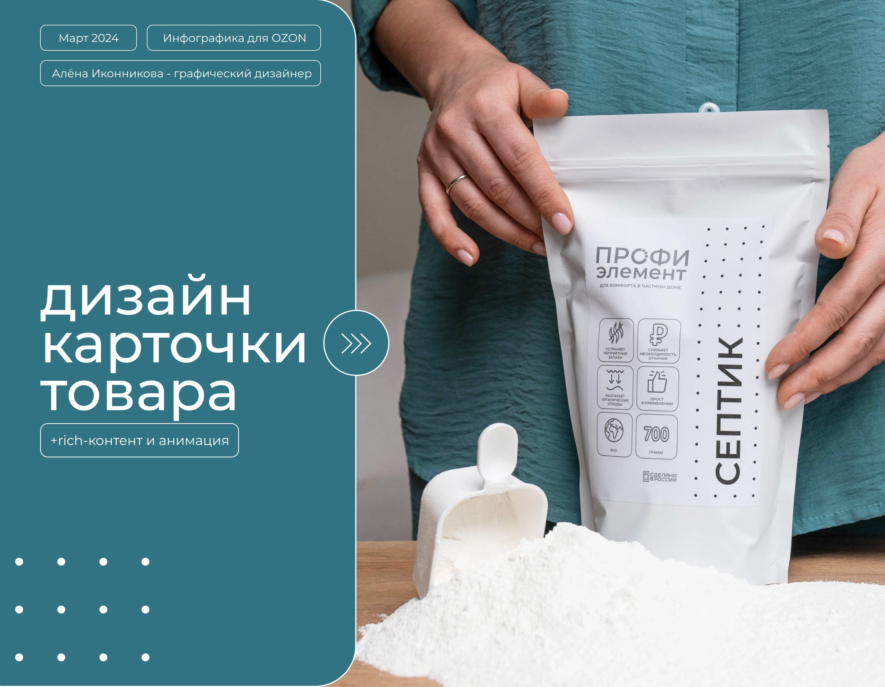 Дизайн карточки товара / Инфографика / Product card — Изображение №1 — Графика, Маркетинг на Dprofile