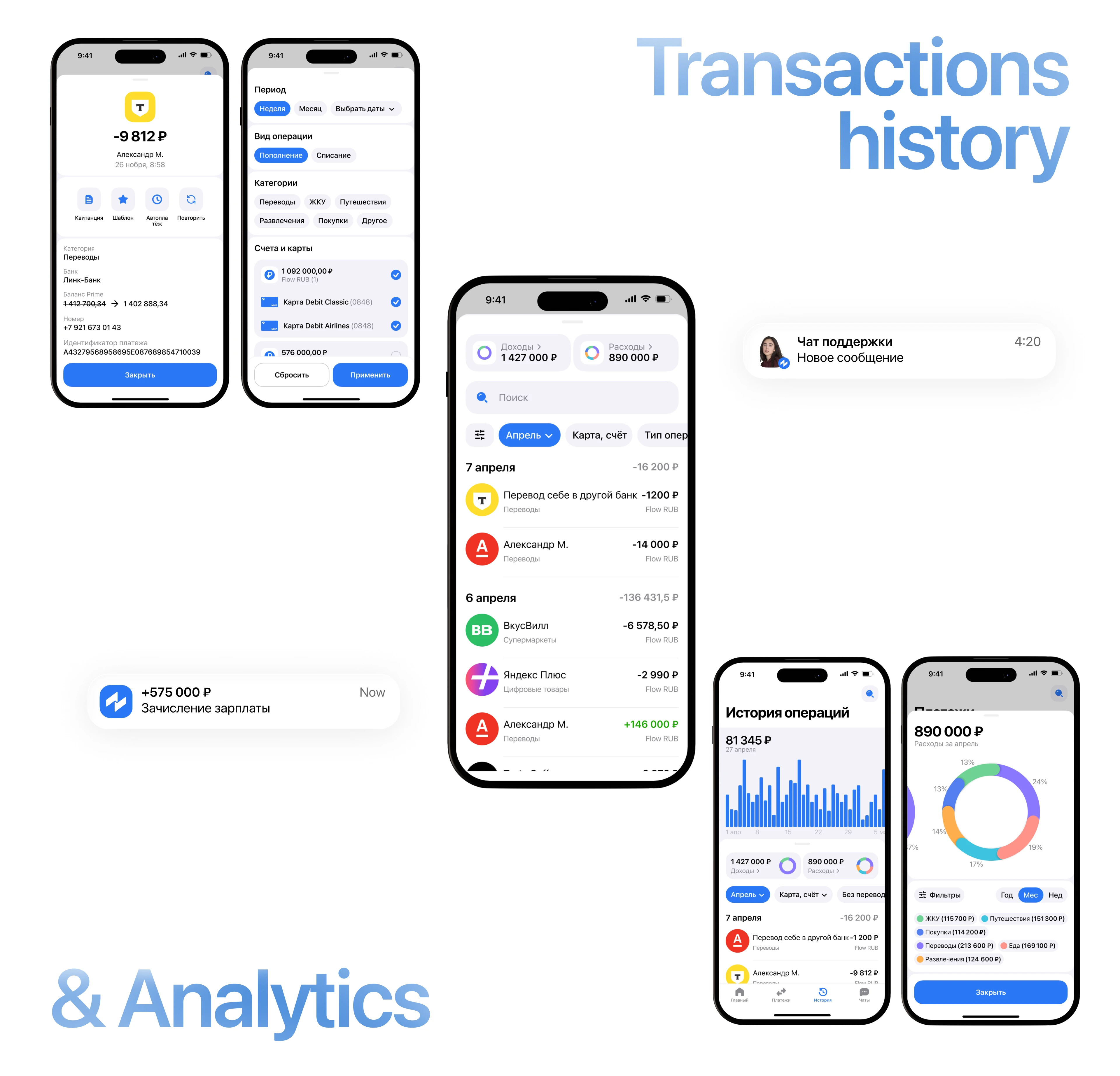 Link Bank | Банковское мобильное приложение — Изображение №10 — Интерфейсы на Dprofile