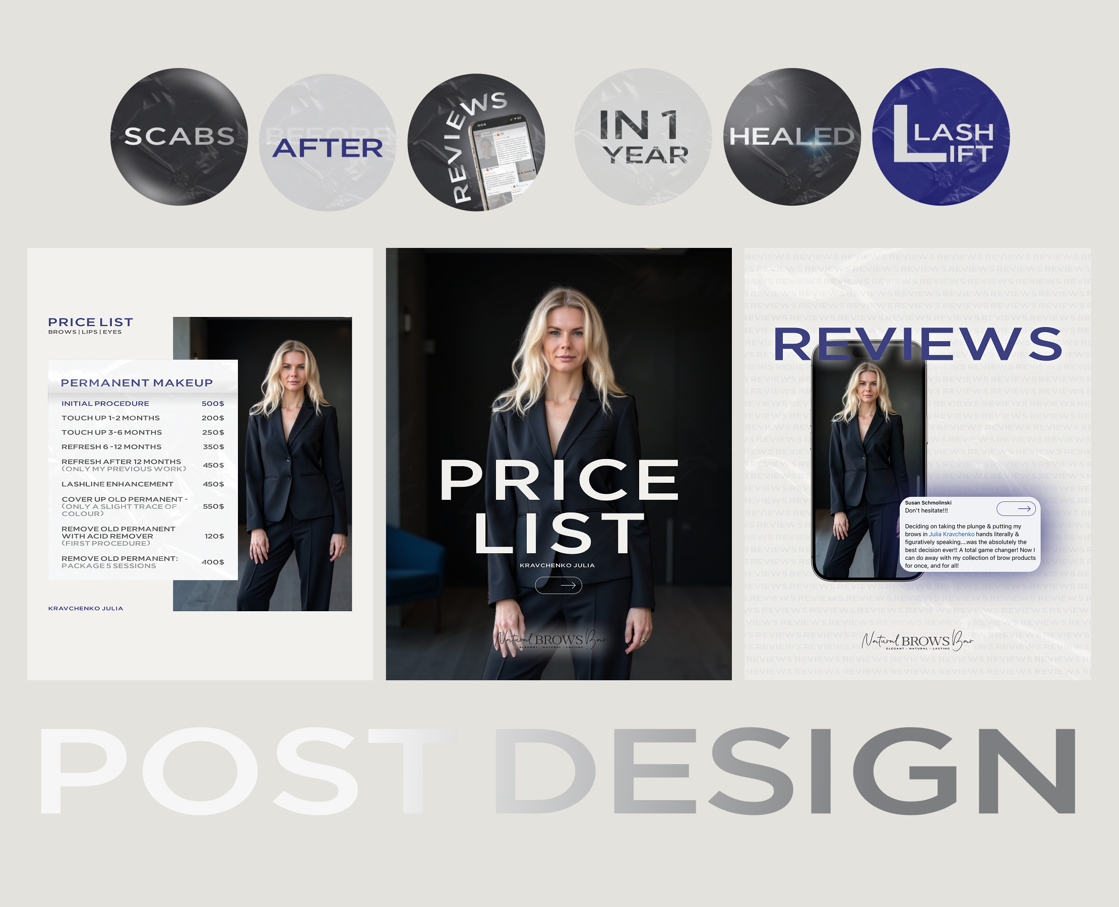 Social Media Post Design | дизайн постов — Интерфейсы, Брендинг на Dprofile