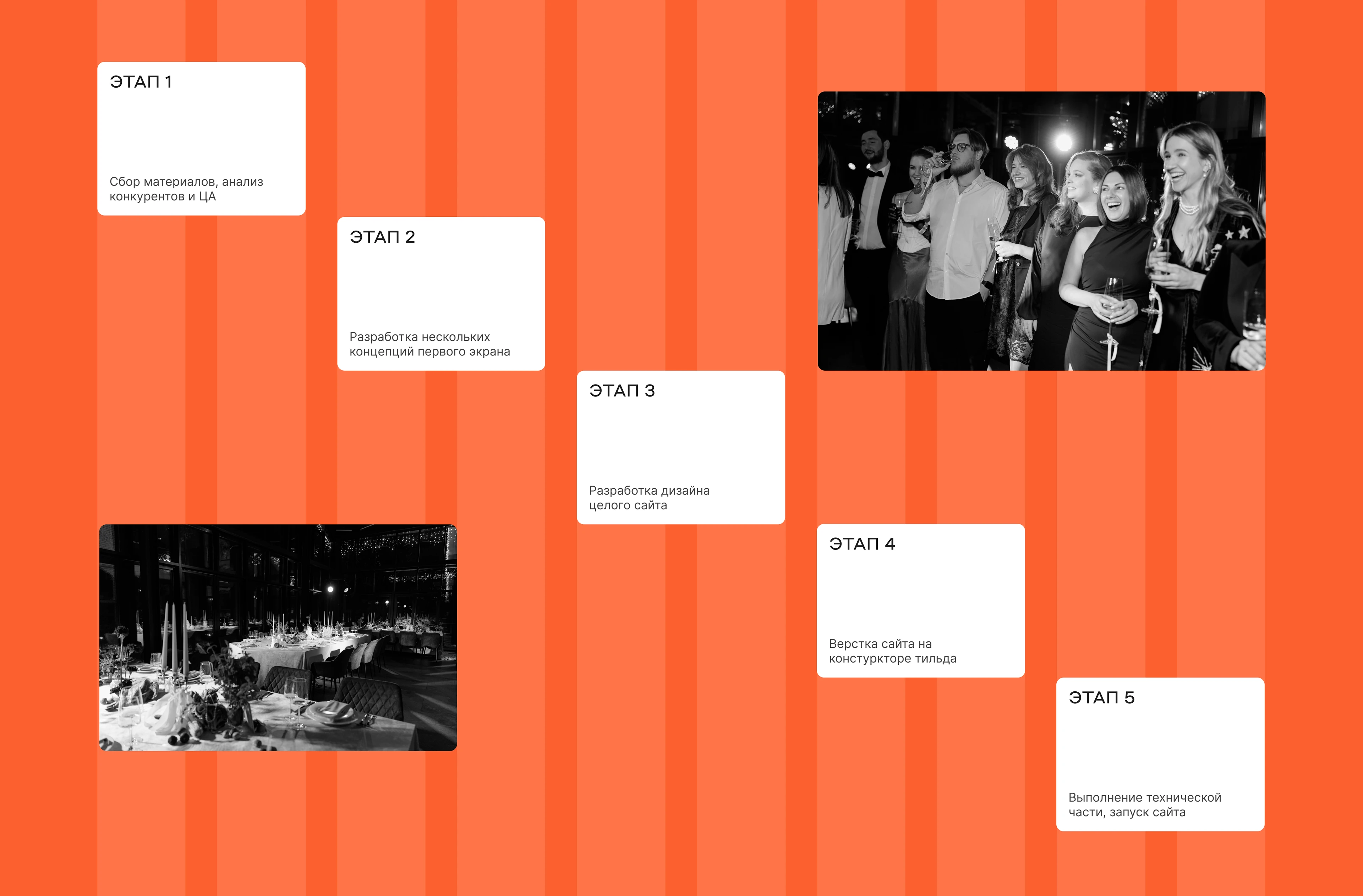 Wedding agency / сайт для свадебного агентства и ивент — Изображение №6 — Интерфейсы, Графика на Dprofile