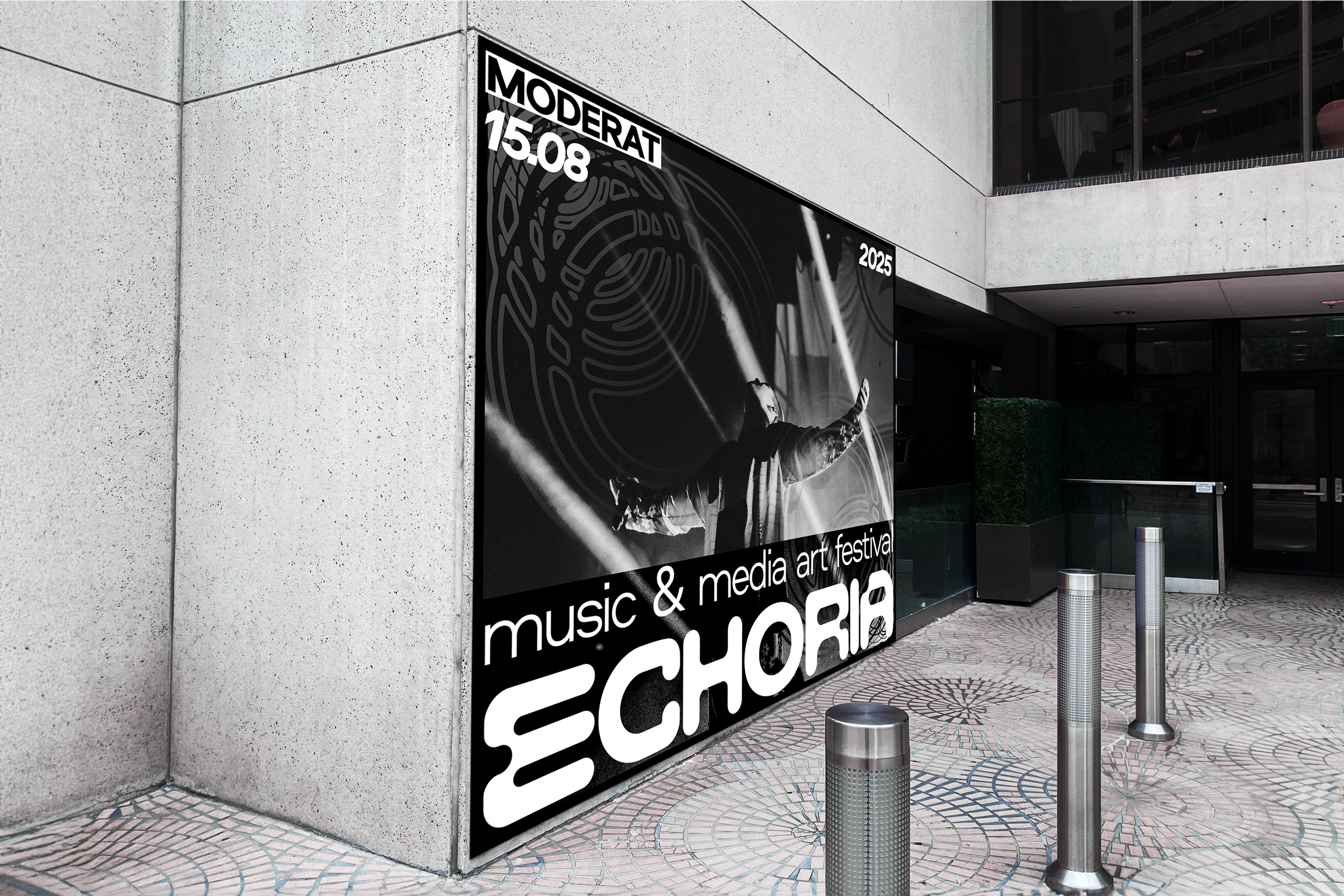 ECHORIA MUSIC & MEDIA ART FESTIVAL [BRAND IDENTITY] — Изображение №17 — Брендинг, Иллюстрация на Dprofile