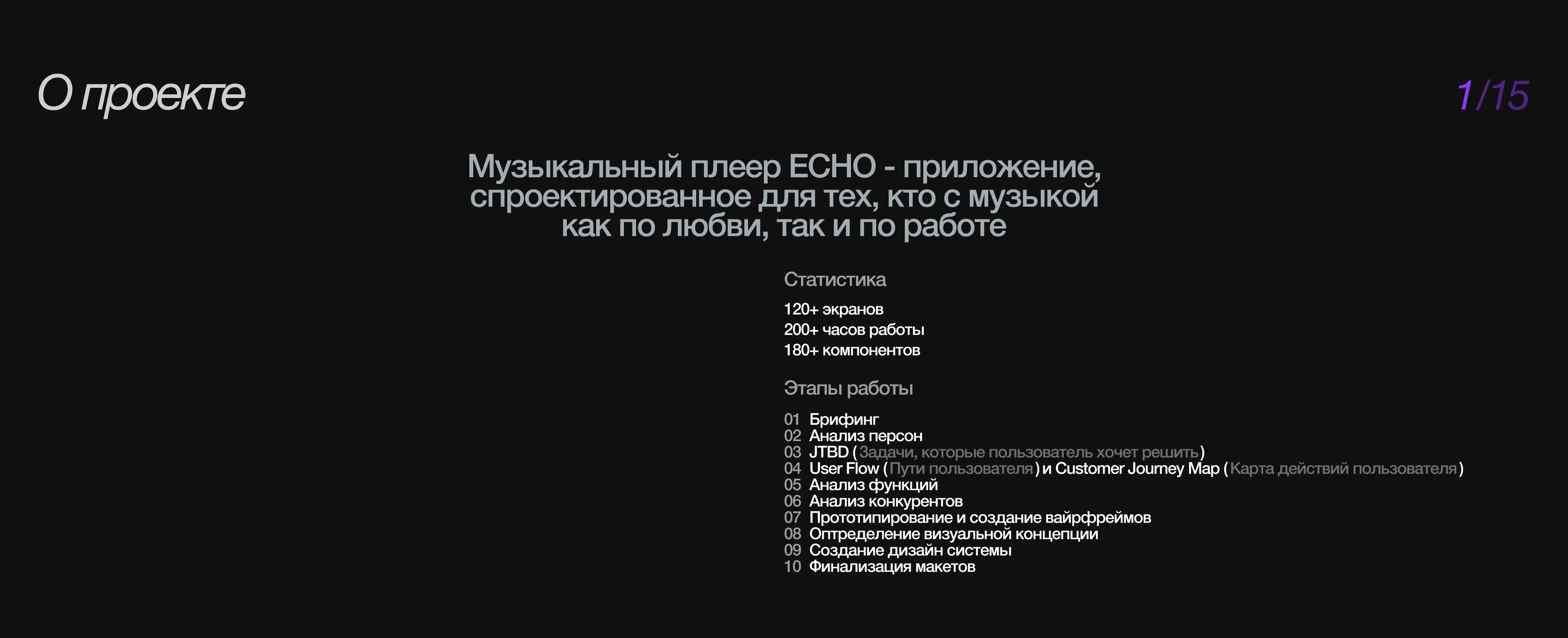 MUSIC PLAYER ECHO [APP DESIGN] — Изображение №2 — Интерфейсы на Dprofile