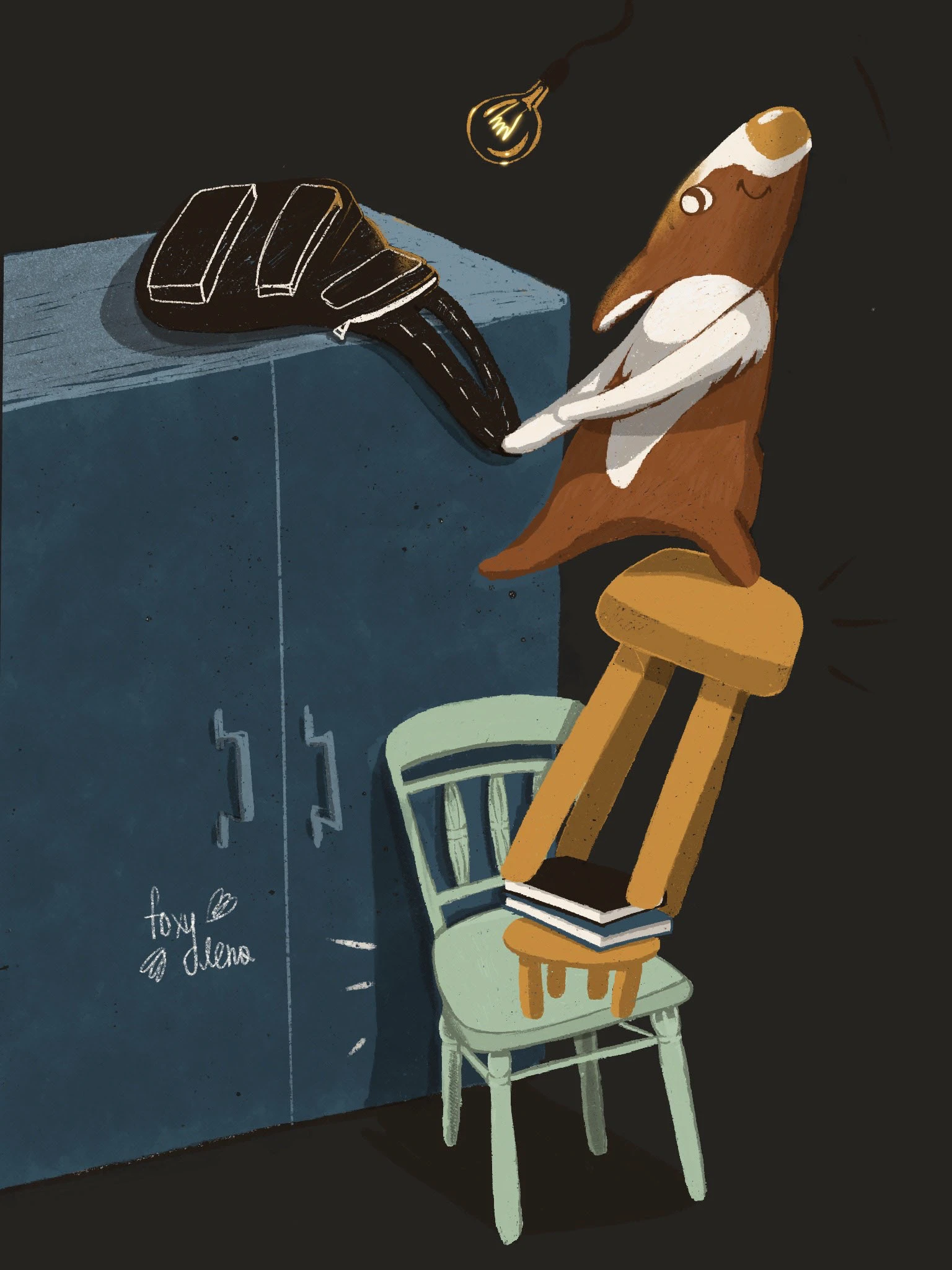 Игривый и целеустремленный пёс — Изображение №2 — Иллюстрация на Dprofile