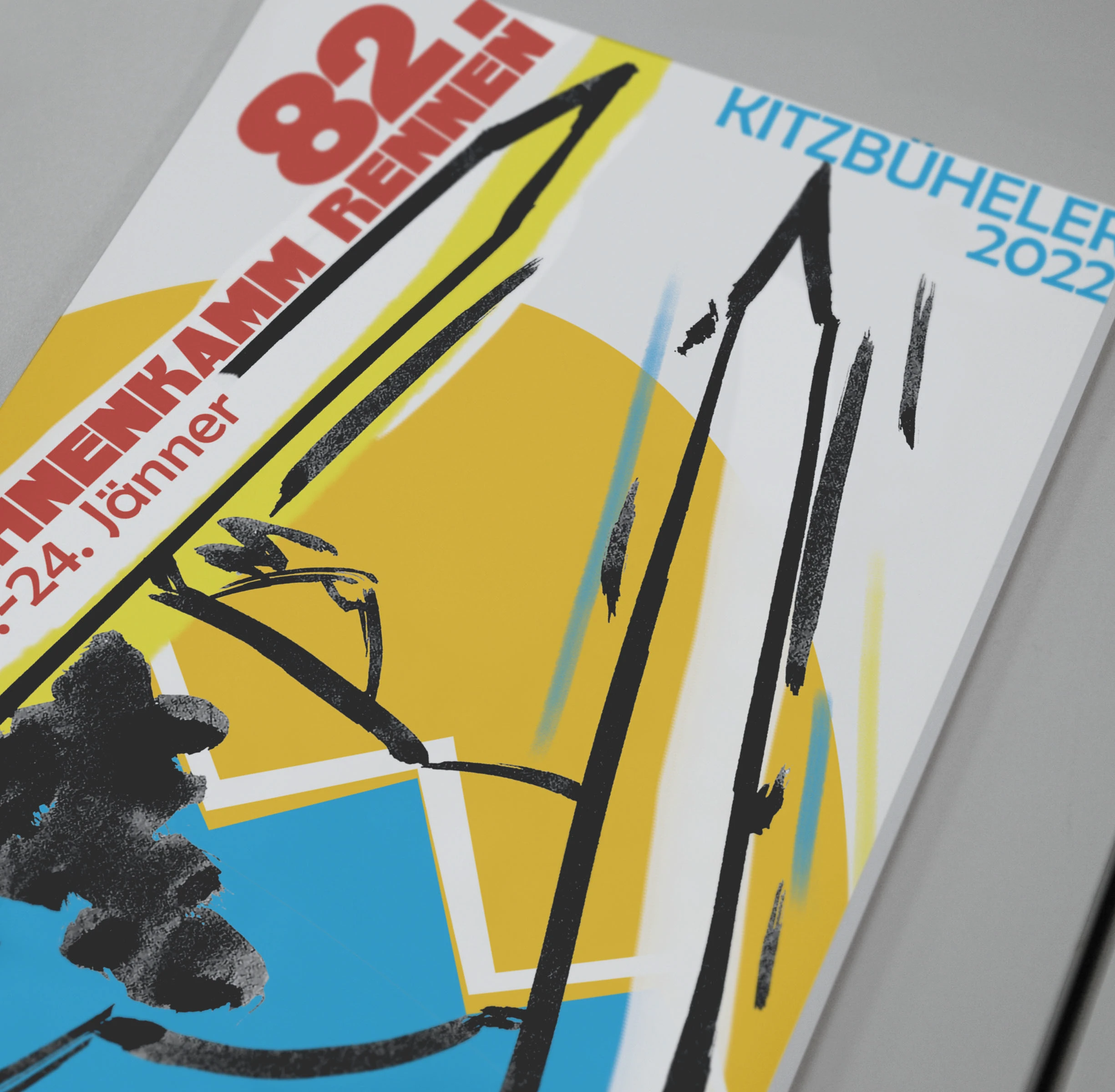 Конкурсные плакаты для лыжных соревнований — Изображение №3 — Иллюстрация, Графика на Dprofile