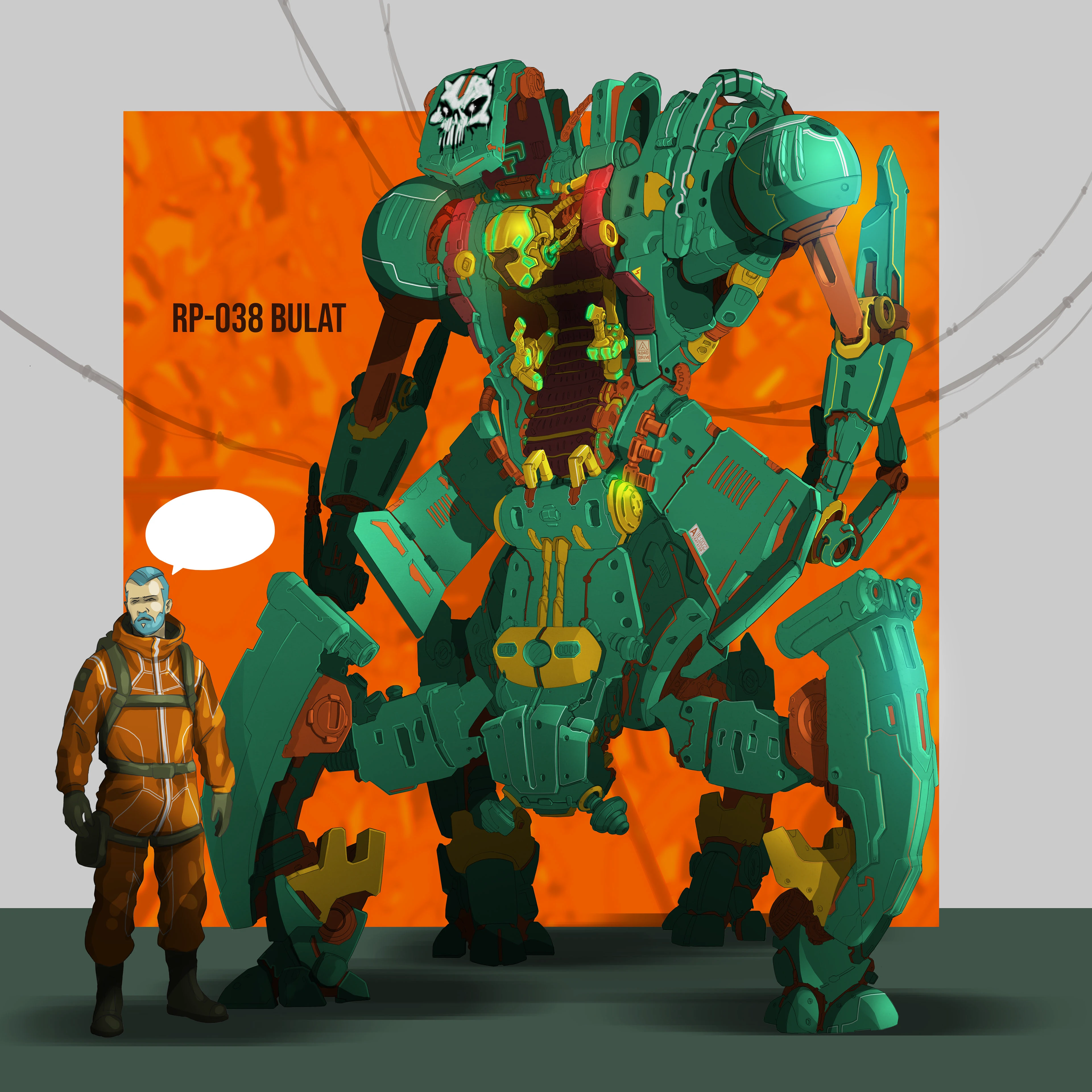 RP-038 Bulat — Изображение №1 — Иллюстрация на Dprofile