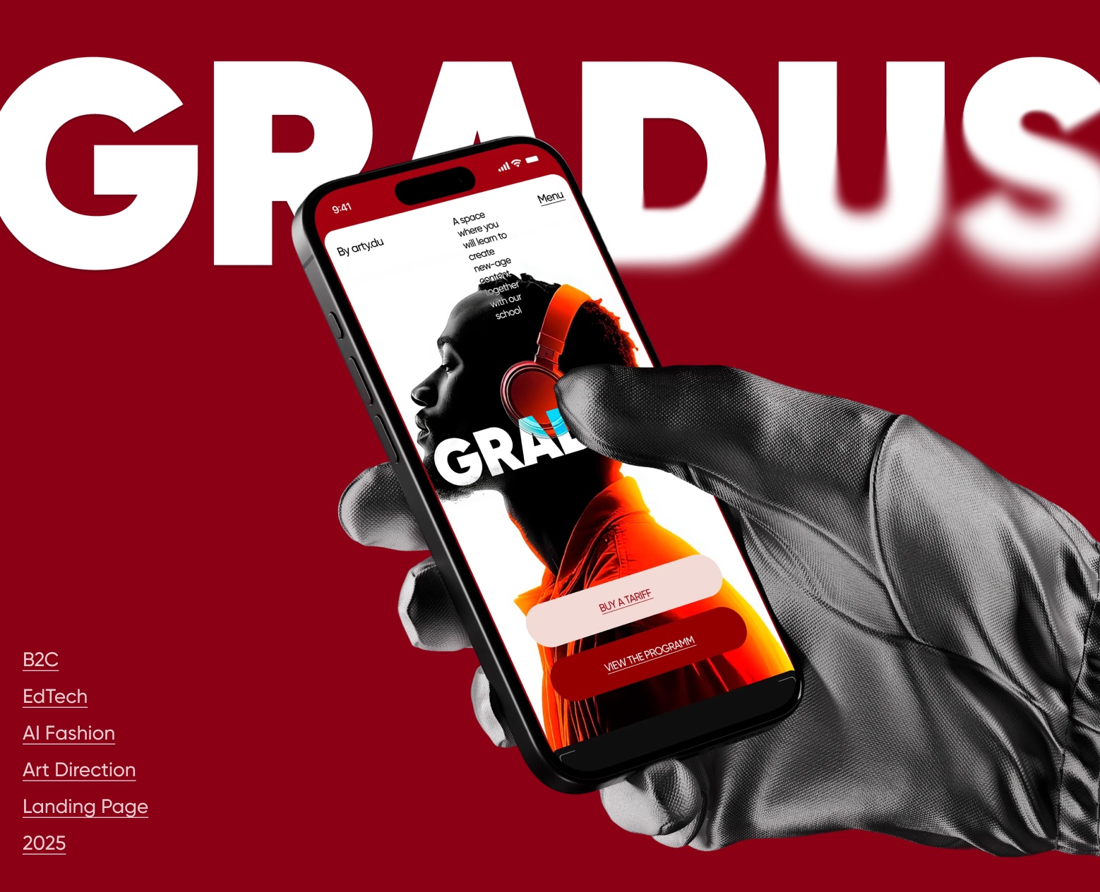 GRADUS — EdTech-платформа для создателей AI Fashion-контента на Dprofile