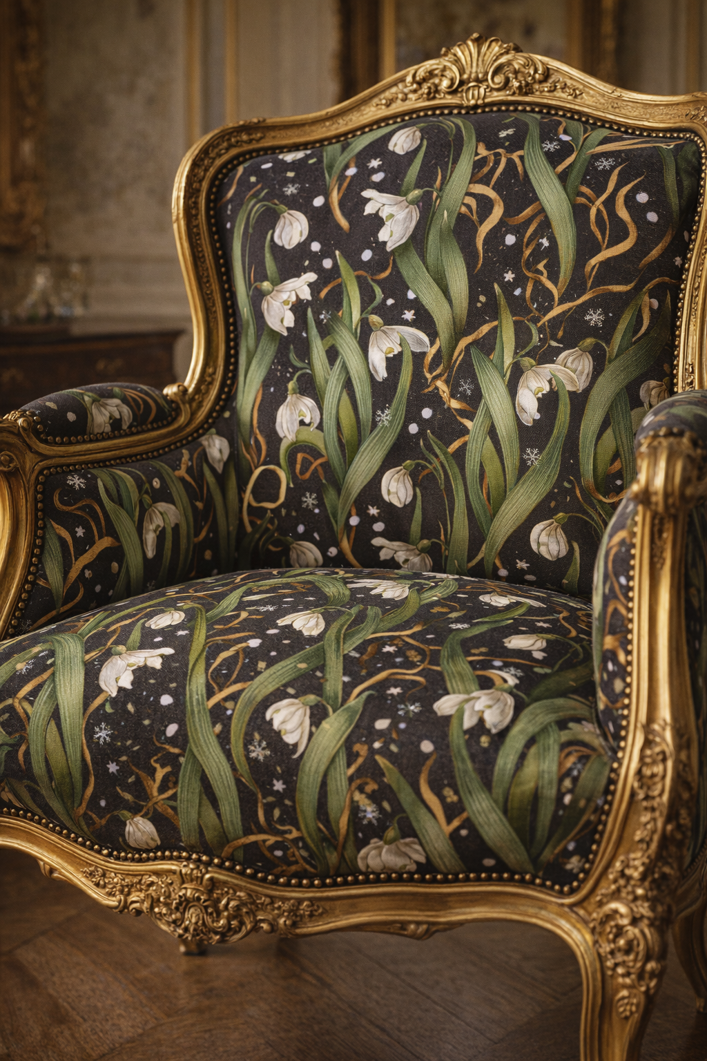 Набор бесшовный паттернов "Подснежники" — Изображение №2 — Иллюстрация, Графика на Dprofile