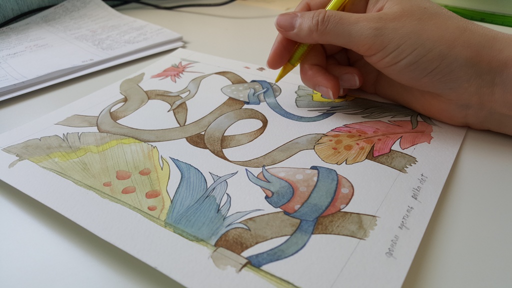 Бесшовный паттерн "Весна" — Изображение №1 — Иллюстрация, Графика на Dprofile