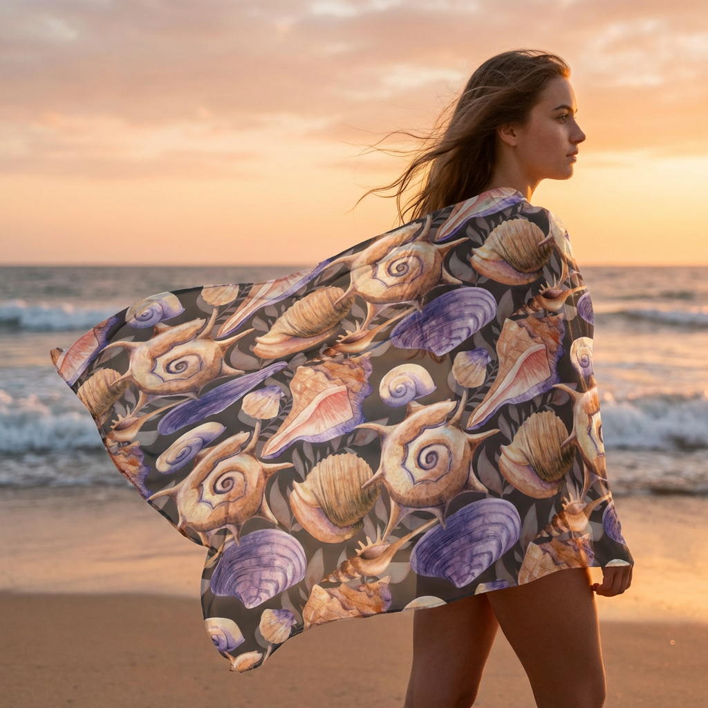 Бесшовный паттерн "Морской бриз" — Изображение №4 — Иллюстрация, Графика на Dprofile