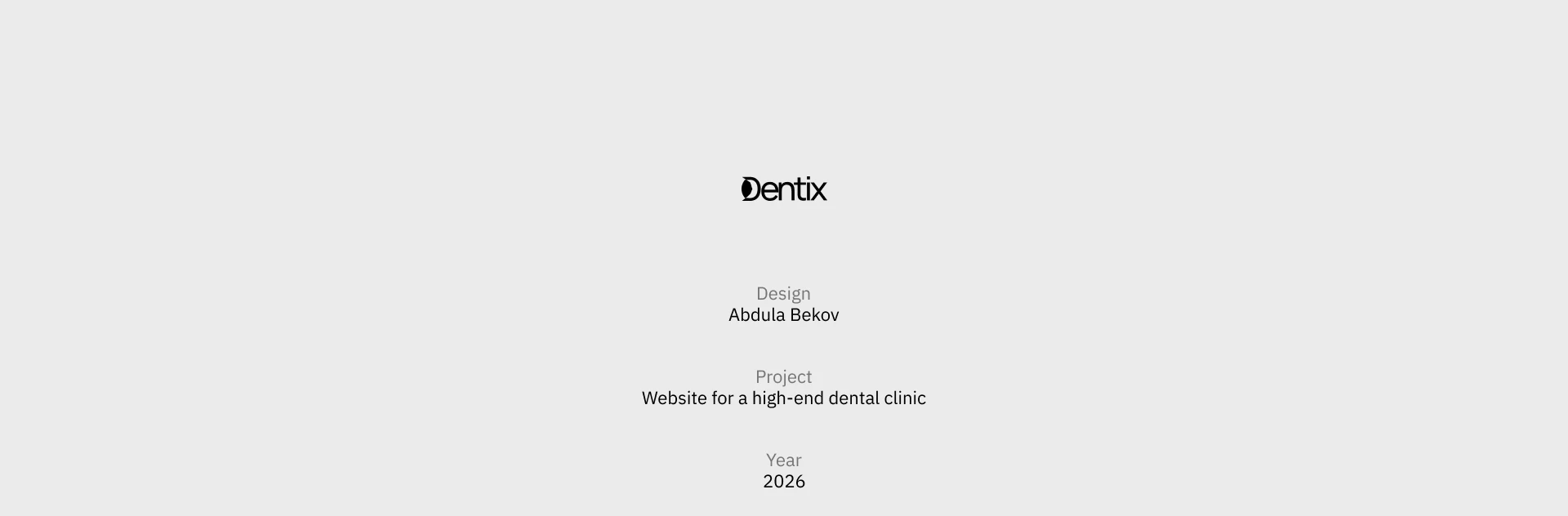 Dentix | Dental Clinic — Изображение №13 — Интерфейсы, Анимация на Dprofile