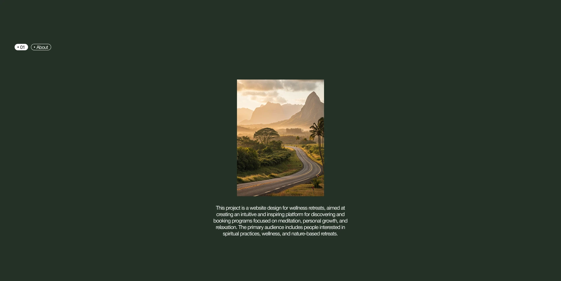 Website | Retreat booking — Изображение №2 — Интерфейсы на Dprofile