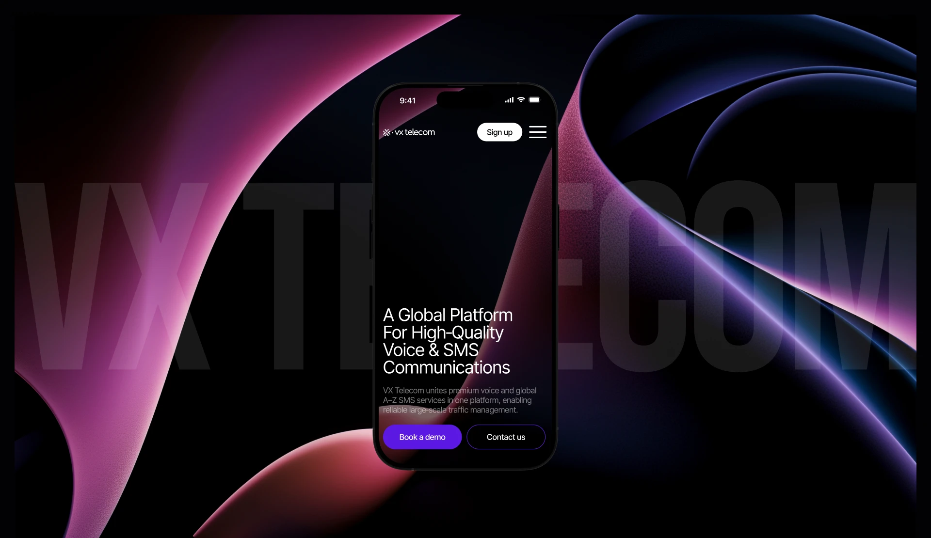 Website for a VoIP & SMS Provider — Изображение №1 — Интерфейсы на Dprofile