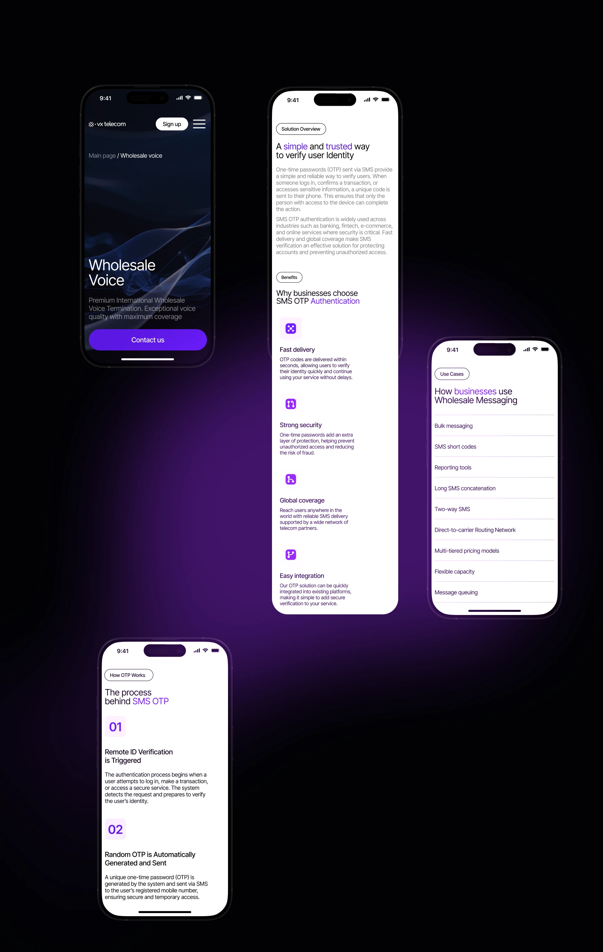 Website for a VoIP & SMS Provider — Изображение №15 — Интерфейсы на Dprofile