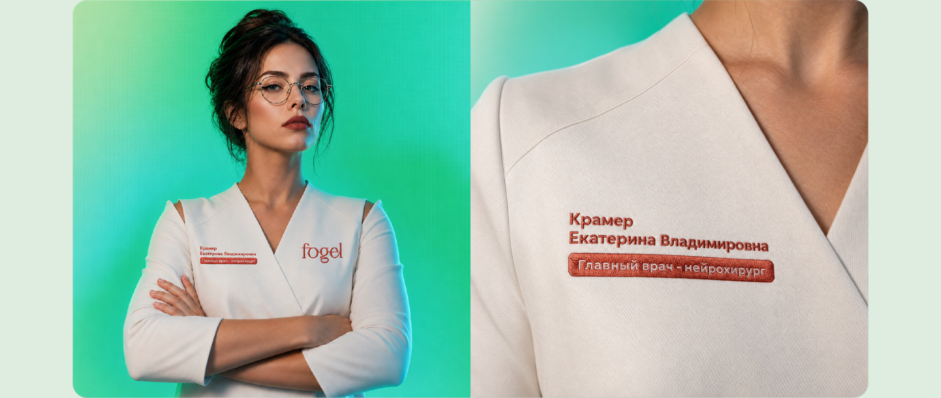 Fogel | Медицинский центр | Брендинг — Изображение №8 — Брендинг на Dprofile